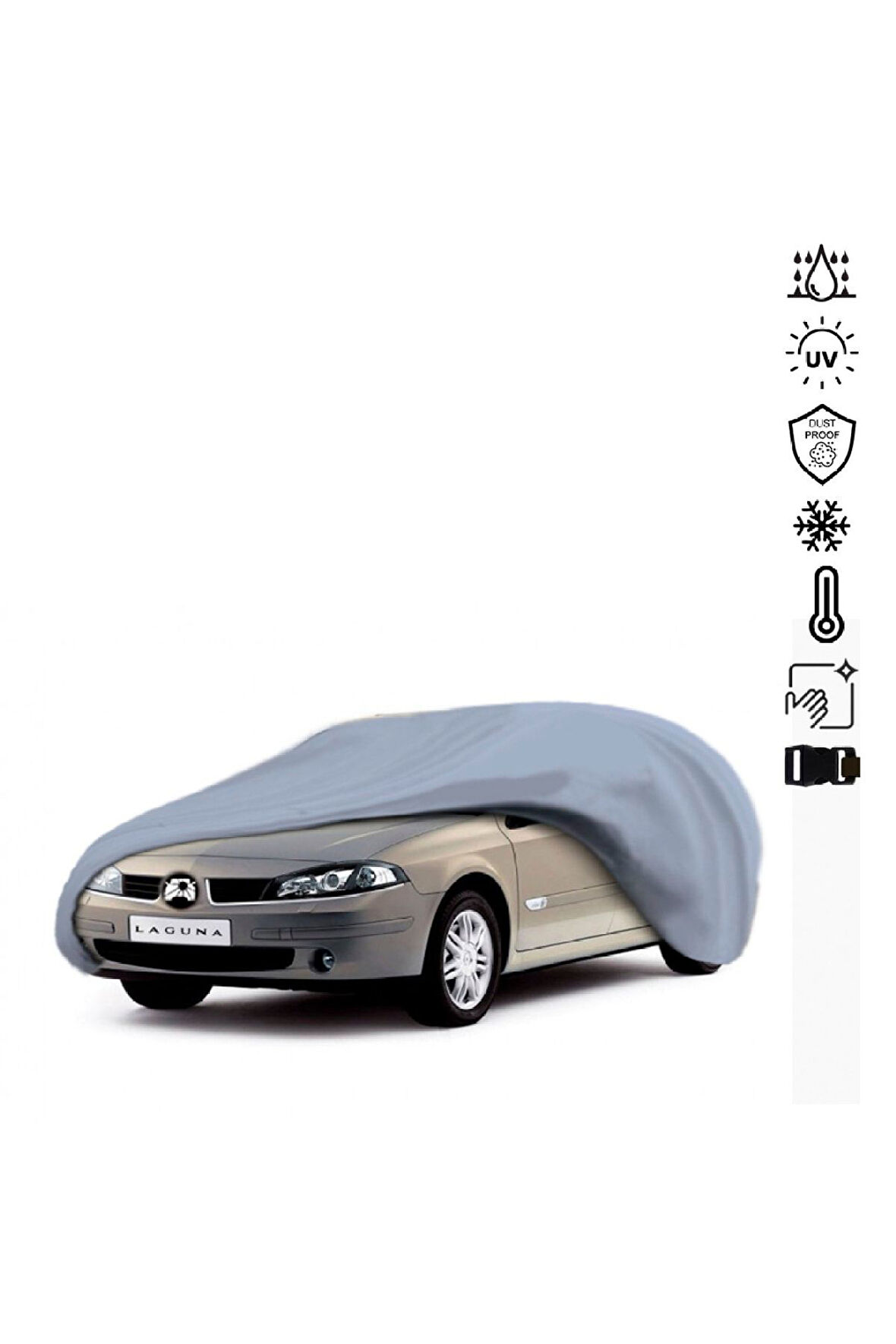 Renault Laguna 2 (2001-2008) Miflonlu Su Geçirmez Oto Branda Uv Koruyuculu