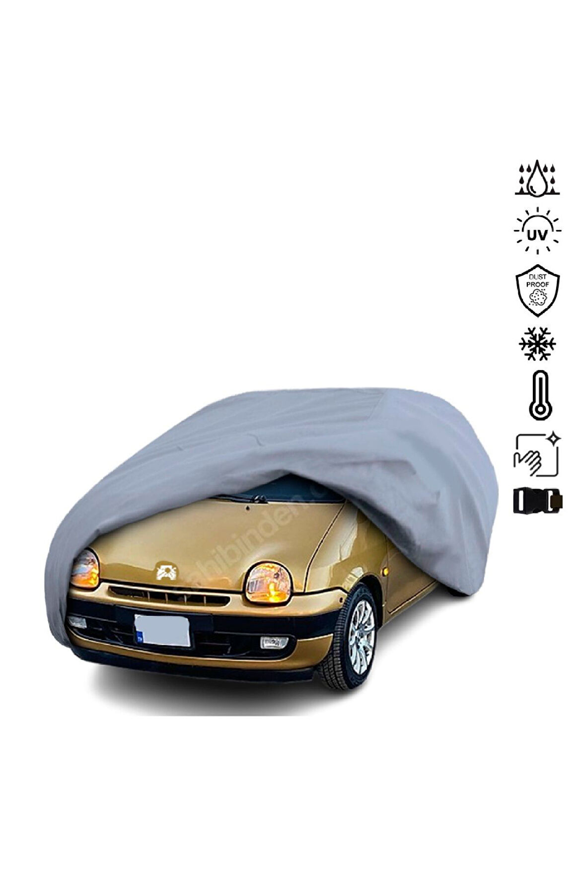Renault Twingo 1 (1993-2008) Miflonlu Su Geçirmez Oto Branda Uv Koruyuculu