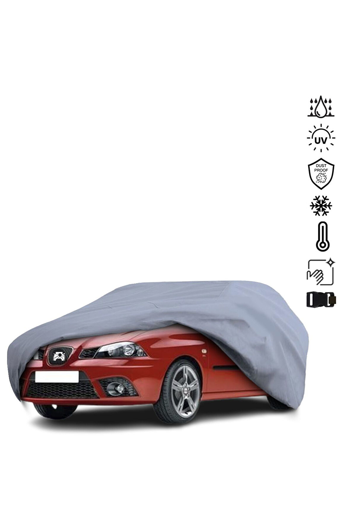 Seat Ibiza 3 (2002-2008) Araba Brandası Miflonlu Su Geçirmez Araba Brandası Uv Koruyuculu