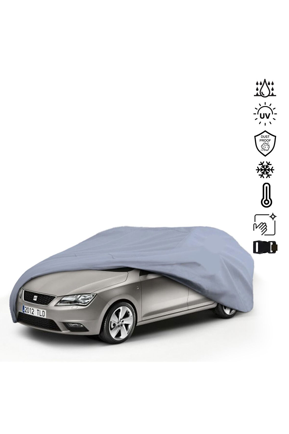 Seat Toledo 4 (2012-2018) Araba Brandası Miflonlu Su Geçirmez Araba Brandası Uv Koruyuculu