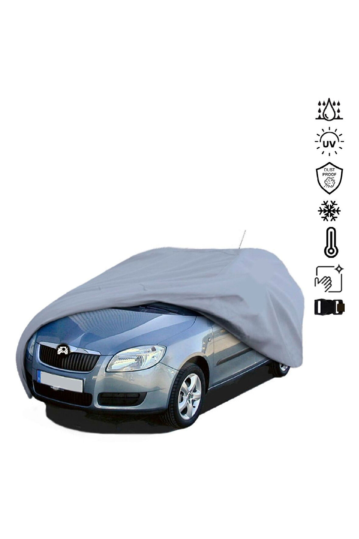 Skoda Fabia Station Wagon (1999-2007) Miflonlu Su Geçirmez Oto Branda Uv Koruyuculu