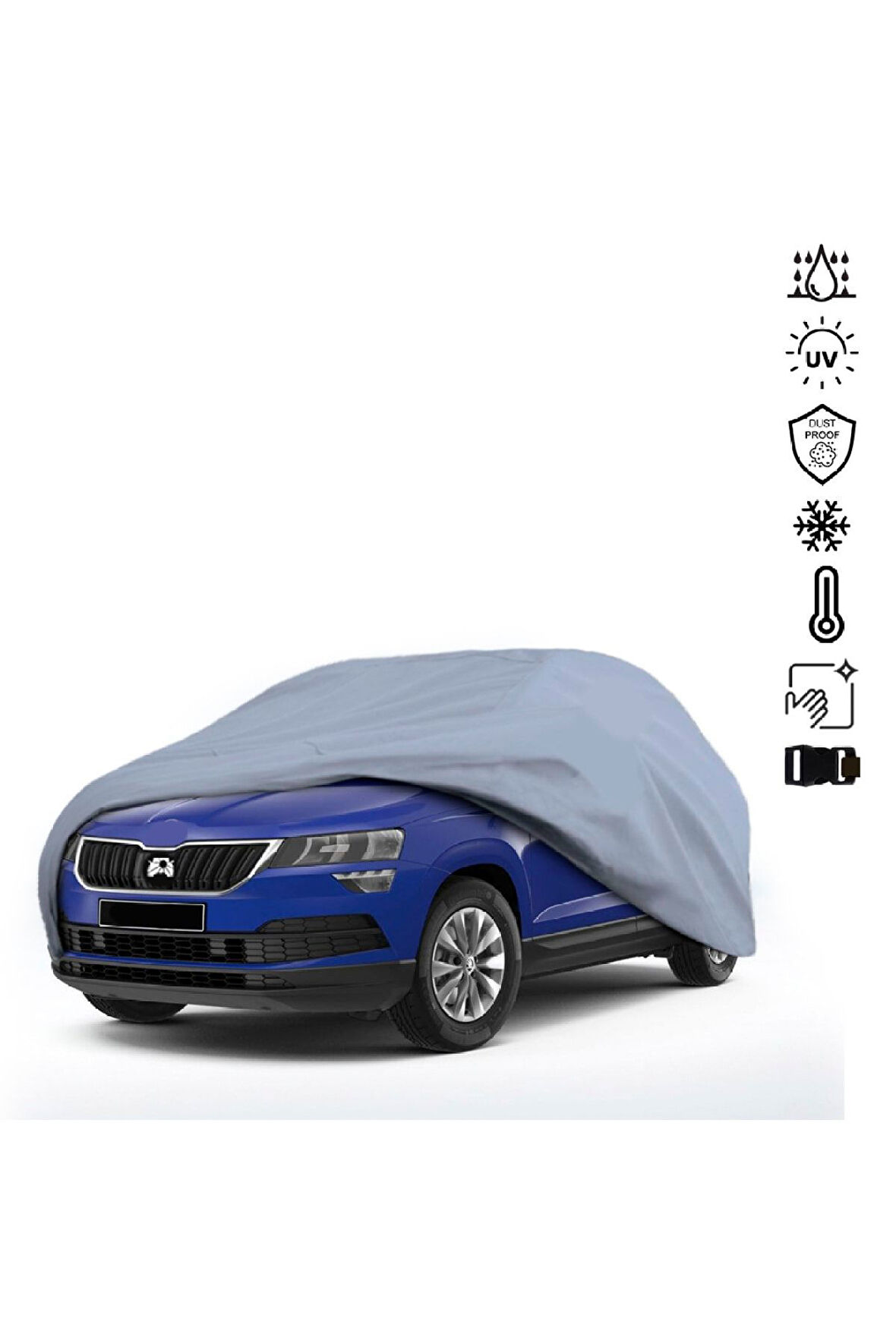 Skoda Karoq Miflonlu Su Geçirmez Oto Branda Uv Koruyuculu