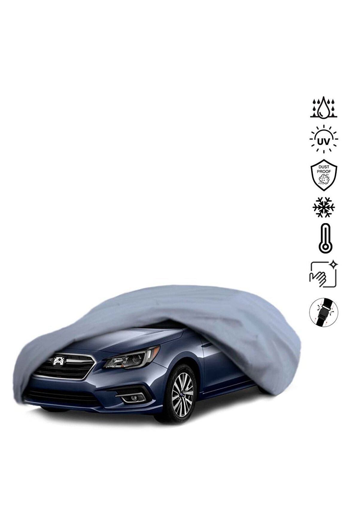 Subaru Legacy 7 (2019-) Araba Brandası Miflonlu Su Geçirmez Araba Brandası Uv Koruyuculu