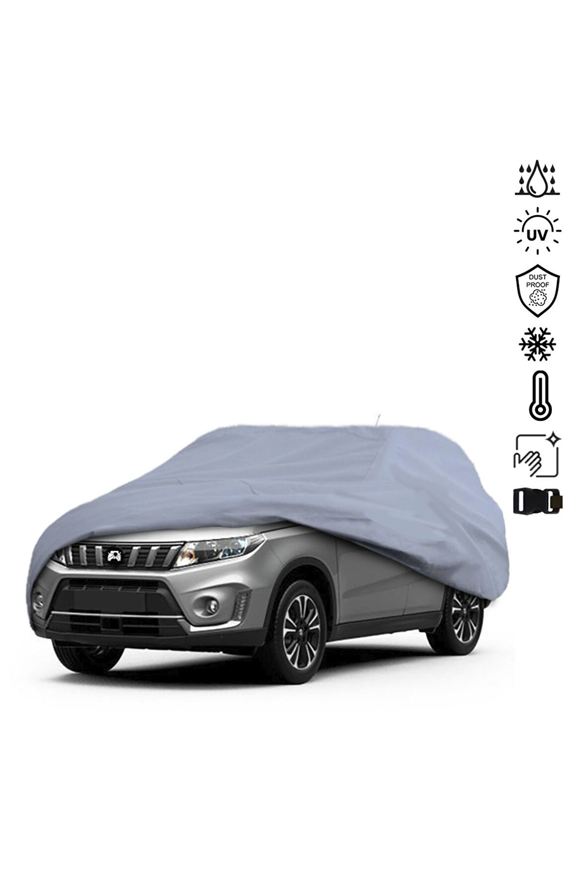 Suzuki Grand Vitara 3 (2012-2015) Araba Brandası Miflonlu Su Geçirmez Dış Ortam Araba Brandası