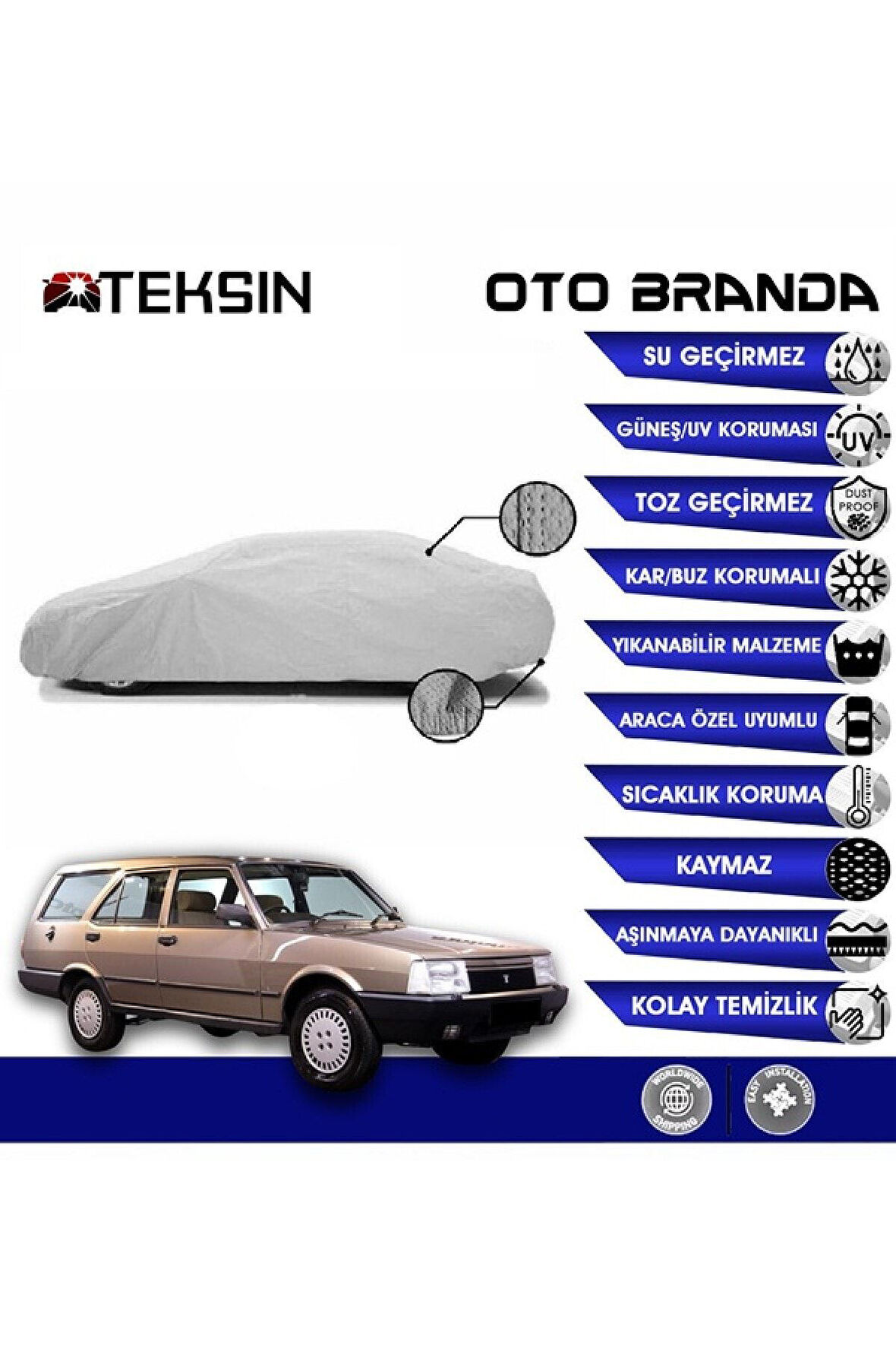 Tofaş Kartal Uyumlu Oto Branda