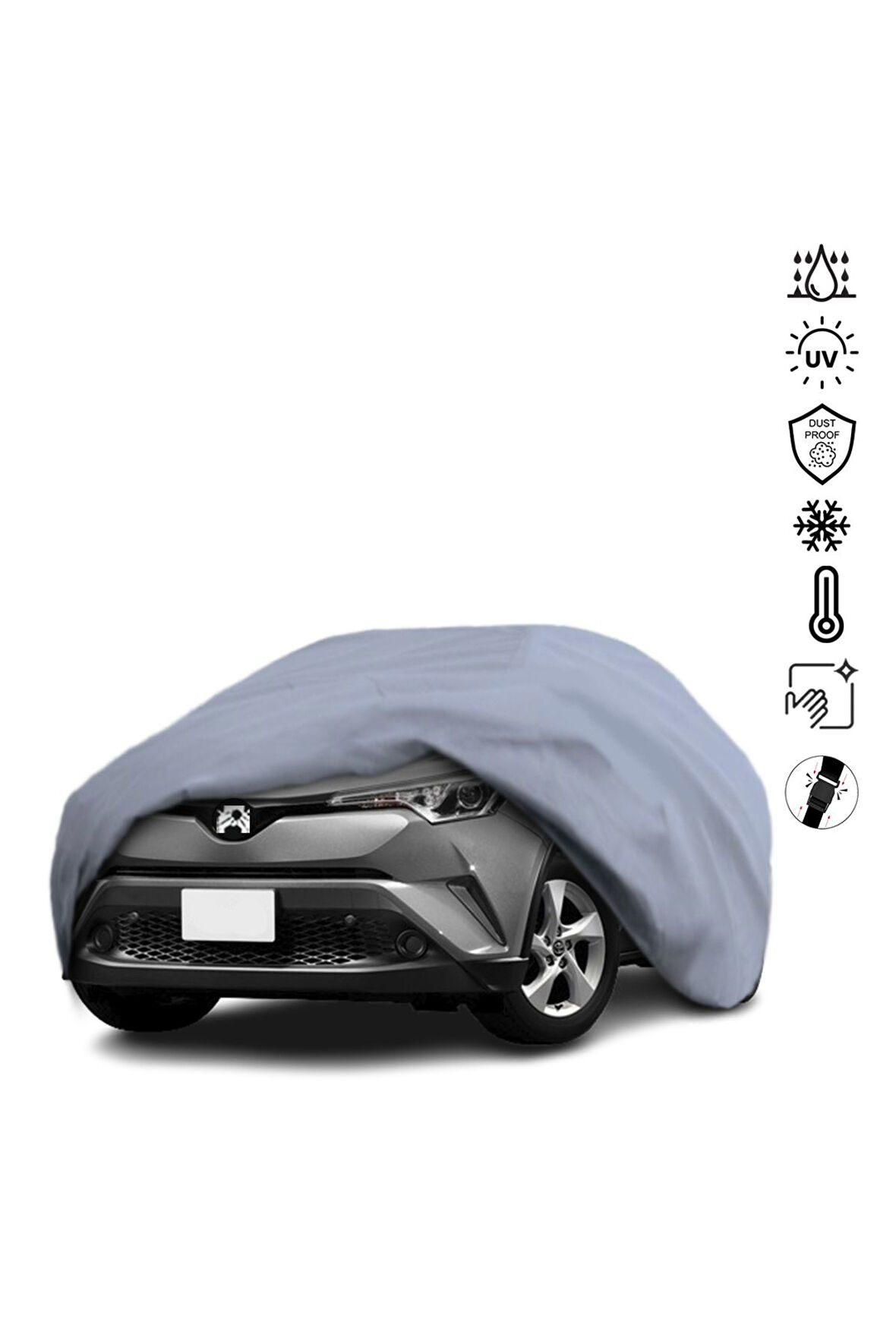 Toyota C-hr Araba Brandası Miflonlu Su Geçirmez Araba Brandası Uv Koruyuculu