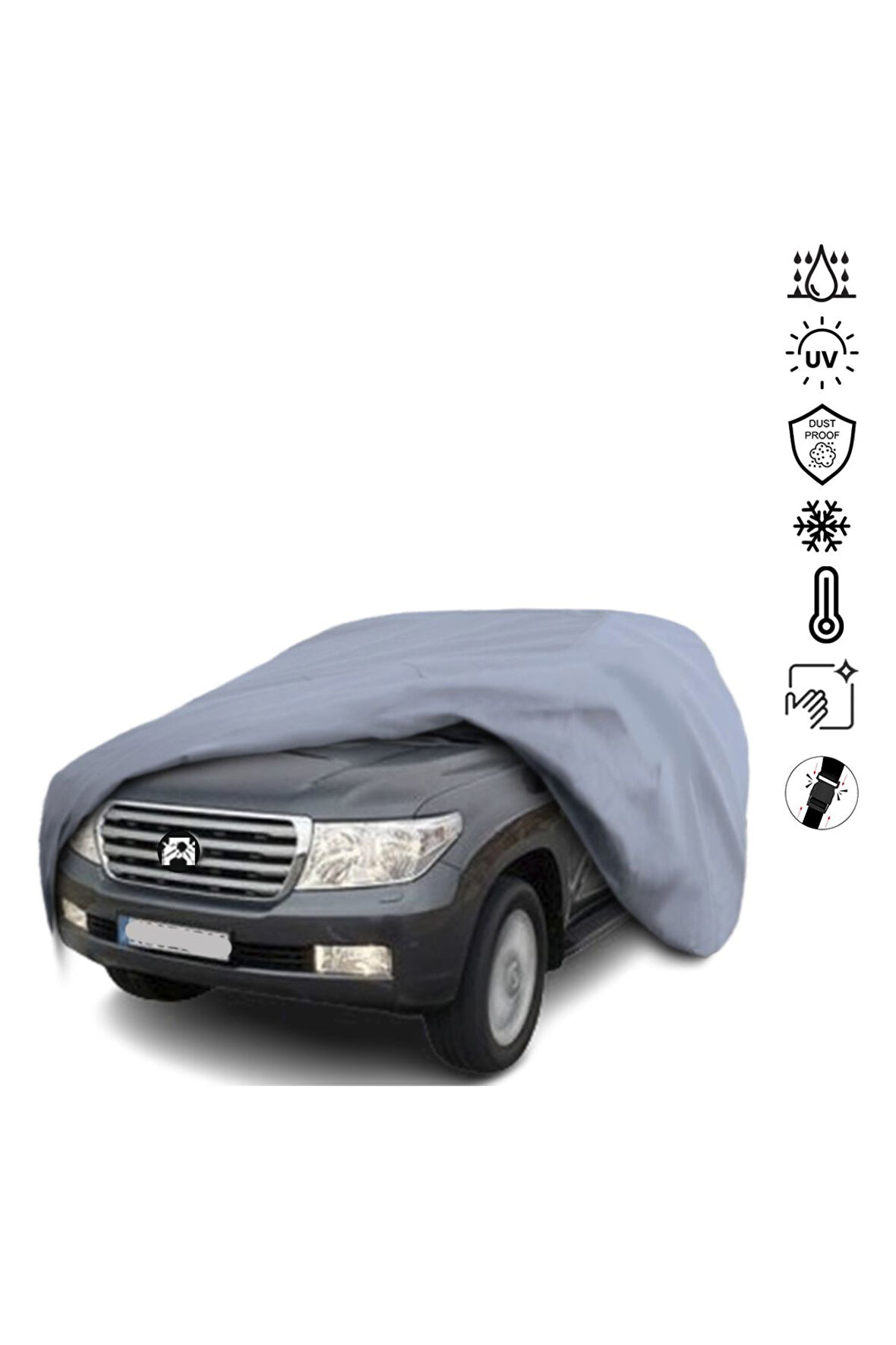 Toyota Land Cruiser J200 Araba Brandası Miflonlu Su Geçirmez Araba Brandası Uv Koruyuculu