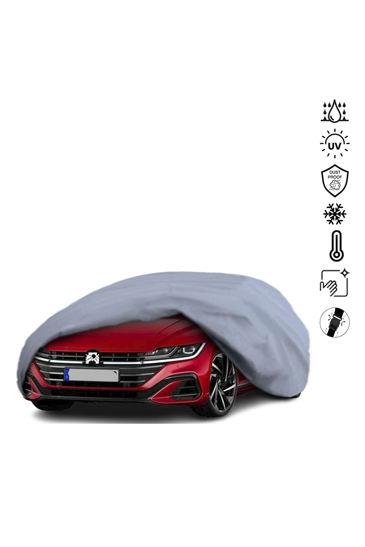 Volkswagen Arteon Araba Brandası Miflonlu Su Geçirmez Araba Brandası Uv Koruyuculu