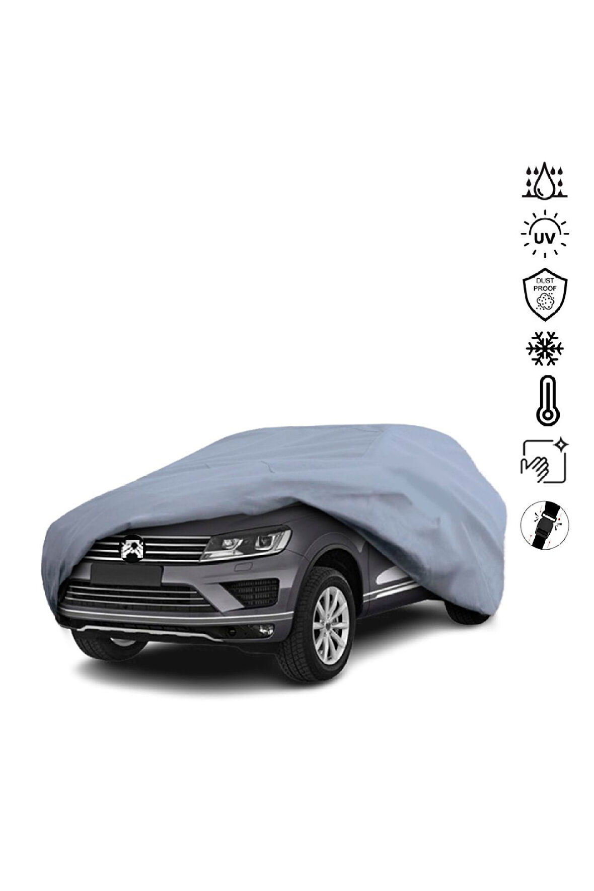 Volkswagen Touareg 1 7l (2002-2010) Miflonlu Su Geçirmez Oto Branda Uv Koruyuculu