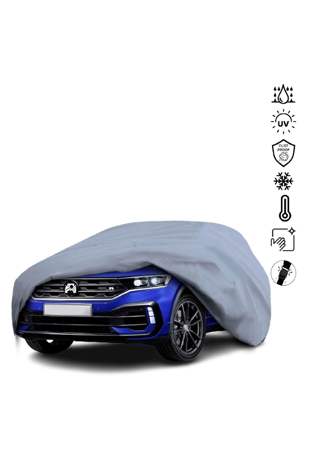 Volkswagen T-roc Miflonlu Su Geçirmez Oto Branda Uv Koruyuculu
