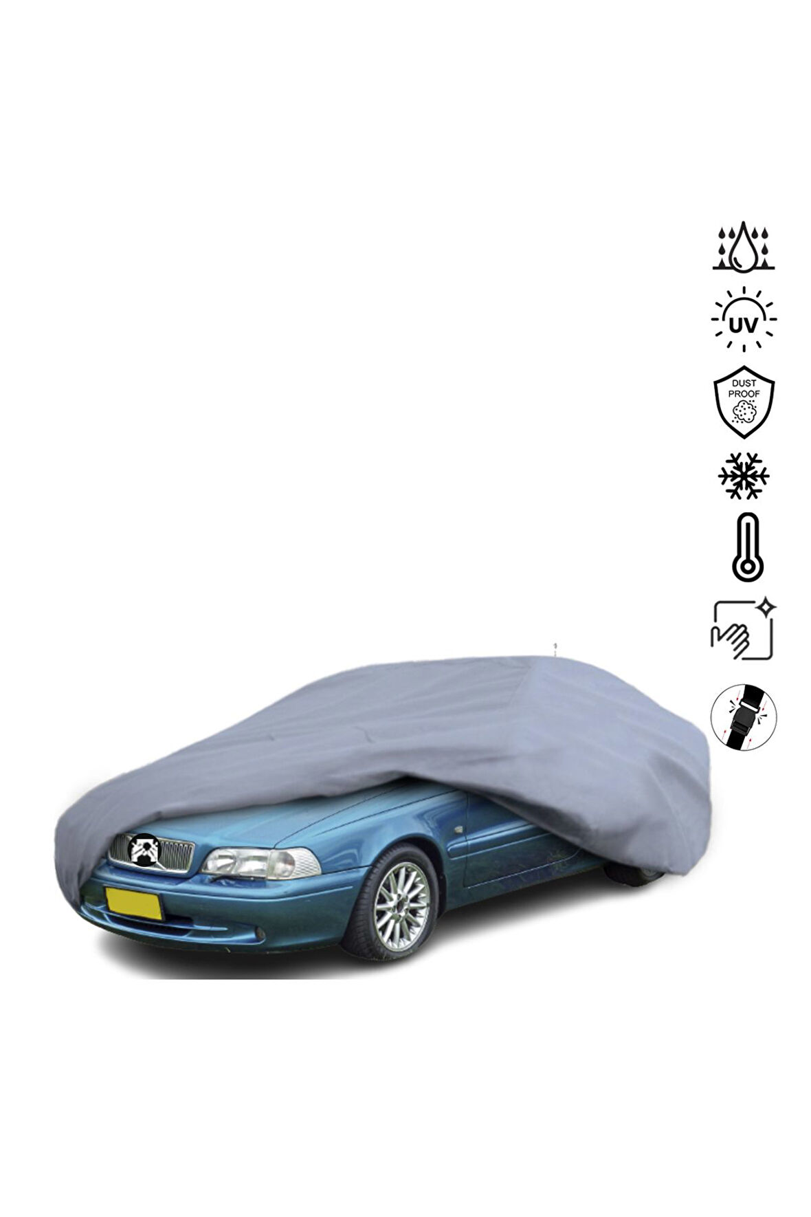 Volvo C70 1 (1996-2009) Araba Brandası Miflonlu Su Geçirmez Araba Brandası Uv Koruyuculu