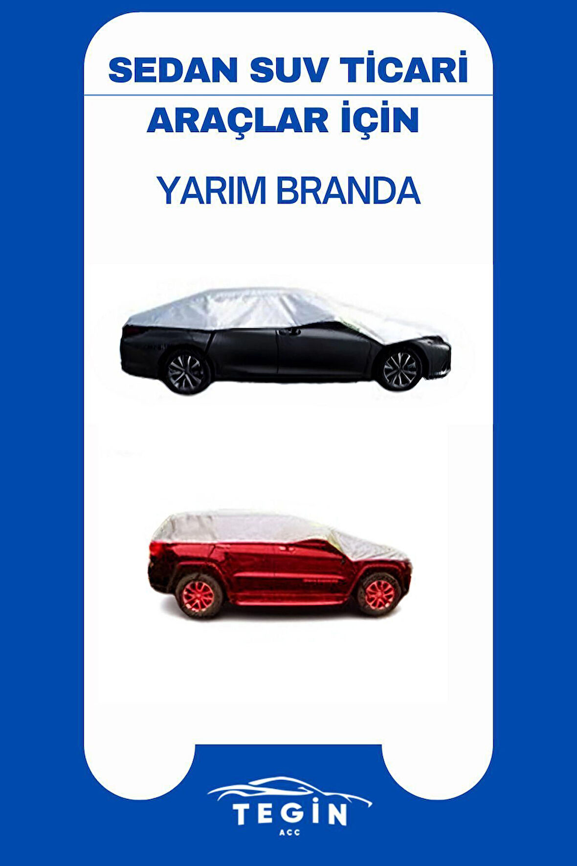 Toyota  C-HR 2021 Ve Sonrası SUV Uyumlu SolarBlock Yarım Araba Brandası