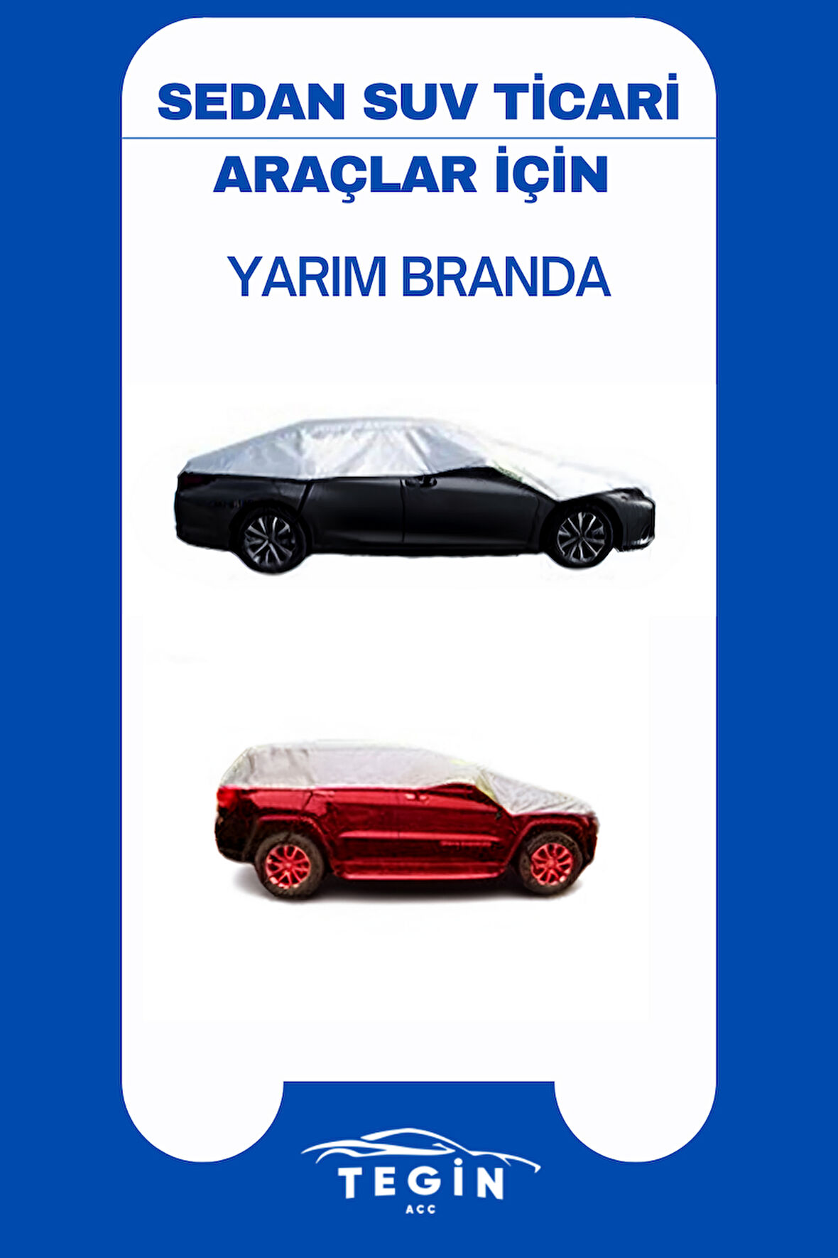 Skoda Octavia 2020 Ve Sonrası Sedan Uyumlu SolarBlock Yarım Araba Brandası