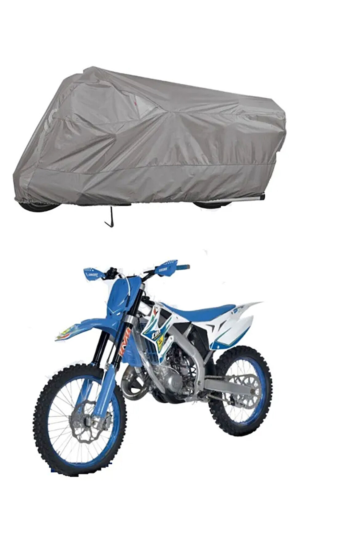 Tm Racing Mx125  Bağlantı Tokalı  Uyumlu SolarBlock Prime Motosiklet Brandası Örtüsü