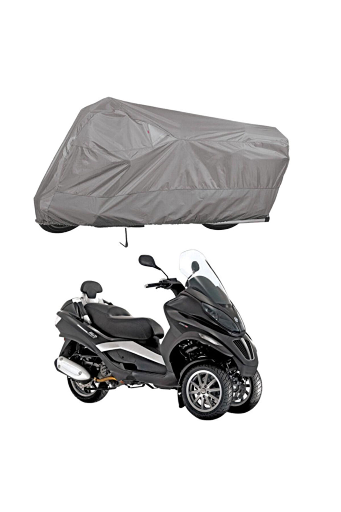 Piaggio Mp3 250   Bağlantı Tokalı  Uyumlu SolarBlock Prime Motosiklet Brandası Örtüsü