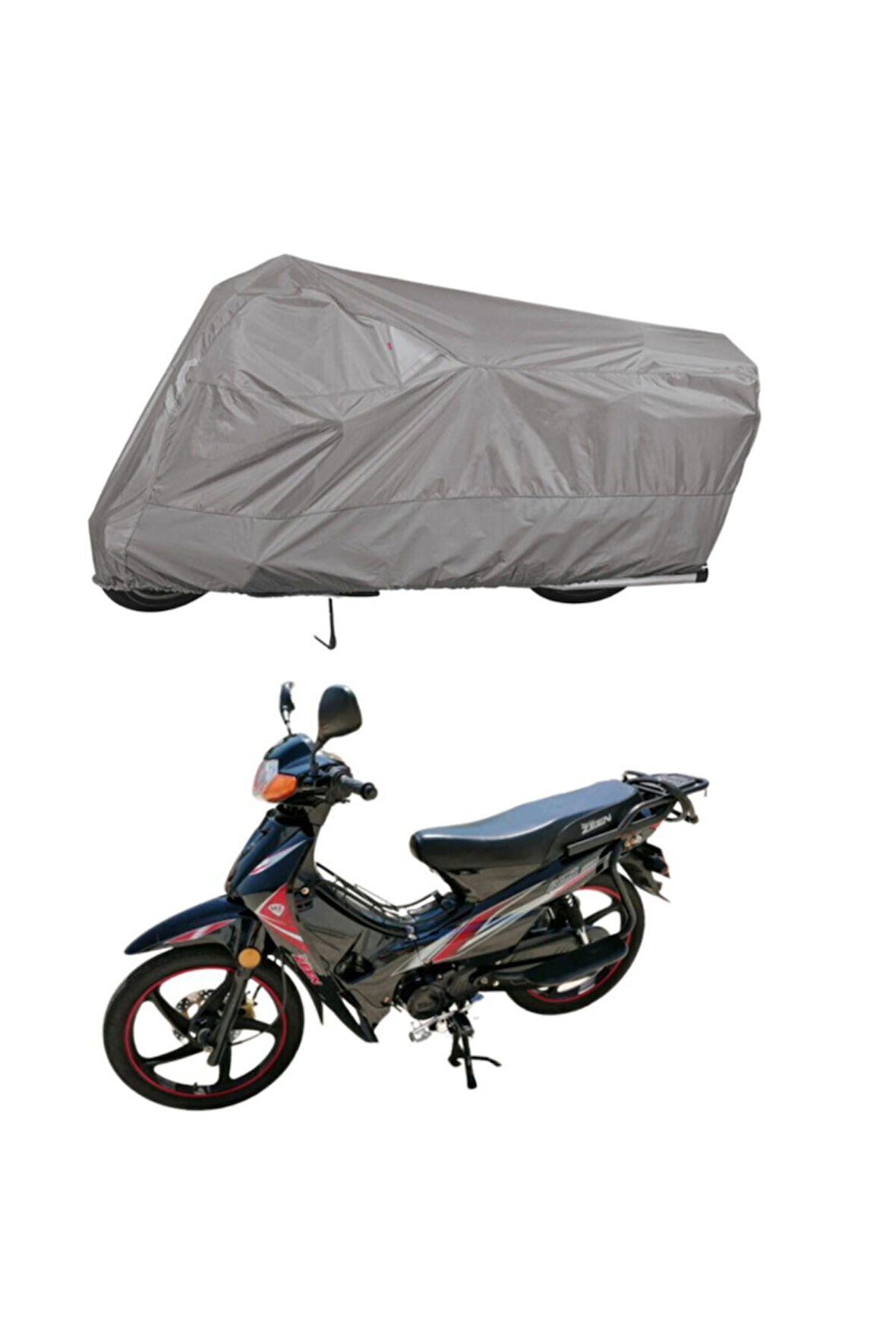 Motozeen Puma Mz 100 A   Bağlantı Tokalı  Uyumlu SolarBlock Prime Motosiklet Brandası Örtüsü