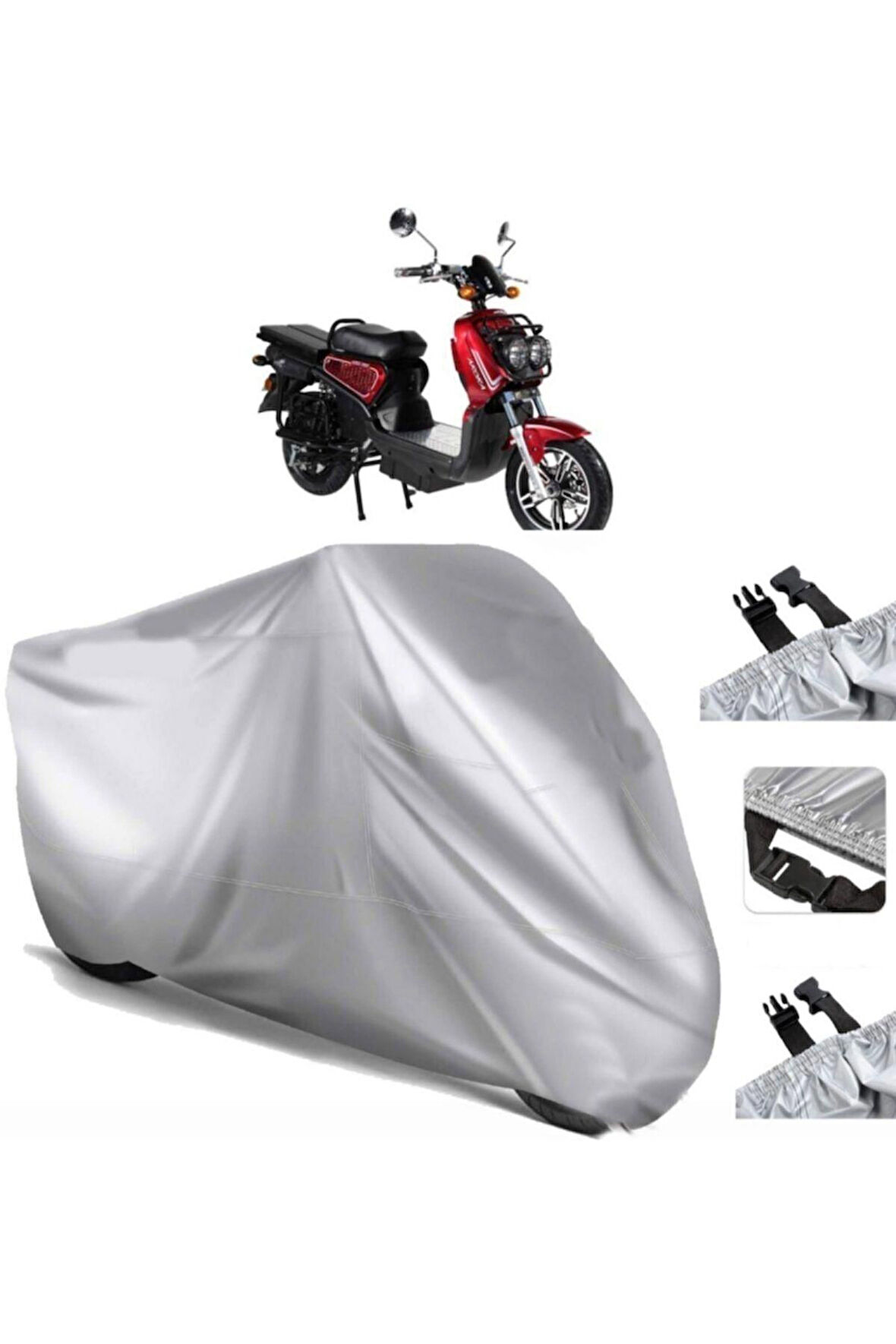 Arora Anka 7000 Elektrikli Arka Çanta (bağlantı Tokalı) Uyumlu SolarBlock  Motosiklet Brandası