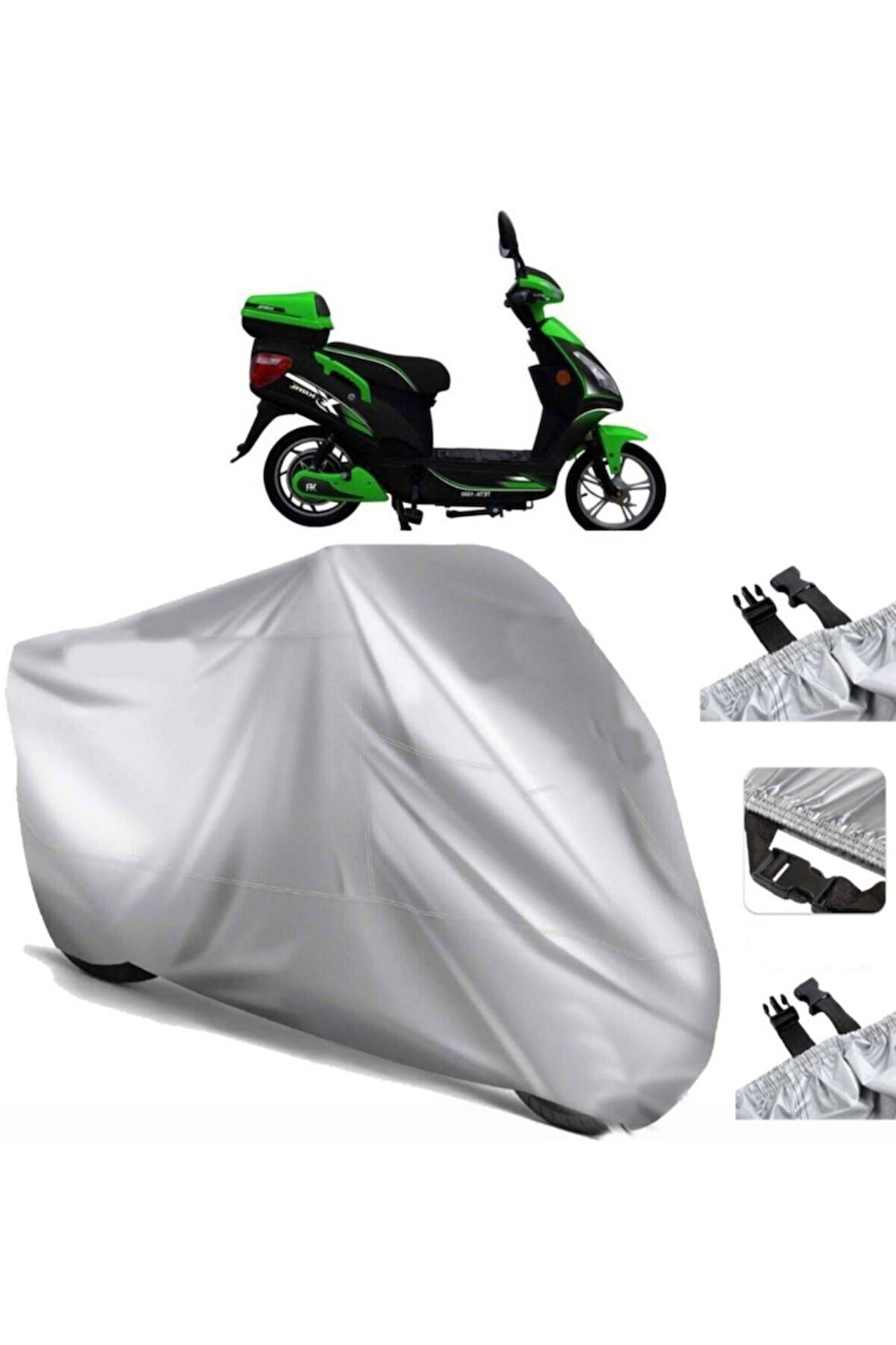 Kral Motor Kr-18 Teta Elektrikli Arka Çanta (bağlantı Tokalı) Uyumlu SolarBlock  Branda