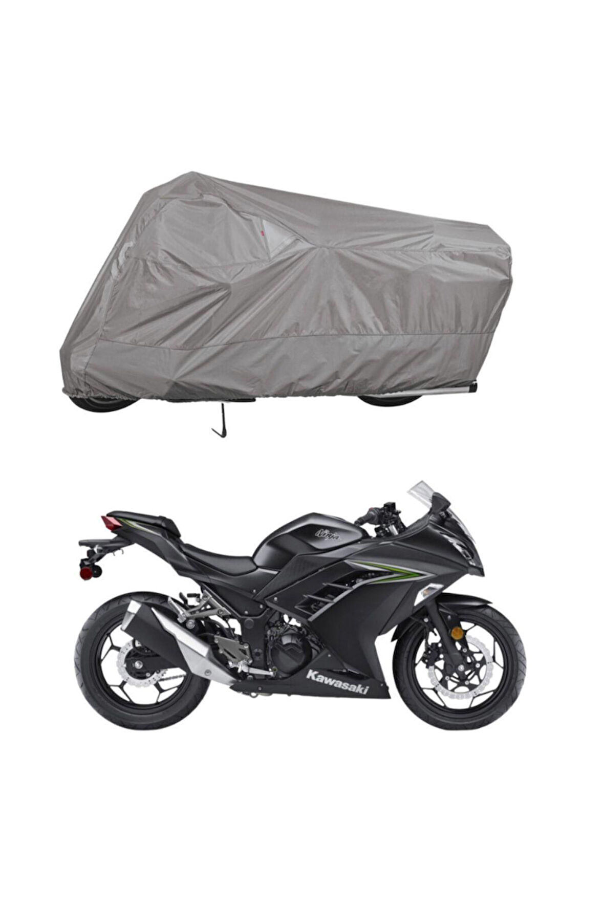 Kawsaki Ninja 300   Bağlantı Tokalı  Uyumlu SolarBlock Prime Motosiklet Brandası Örtüsü