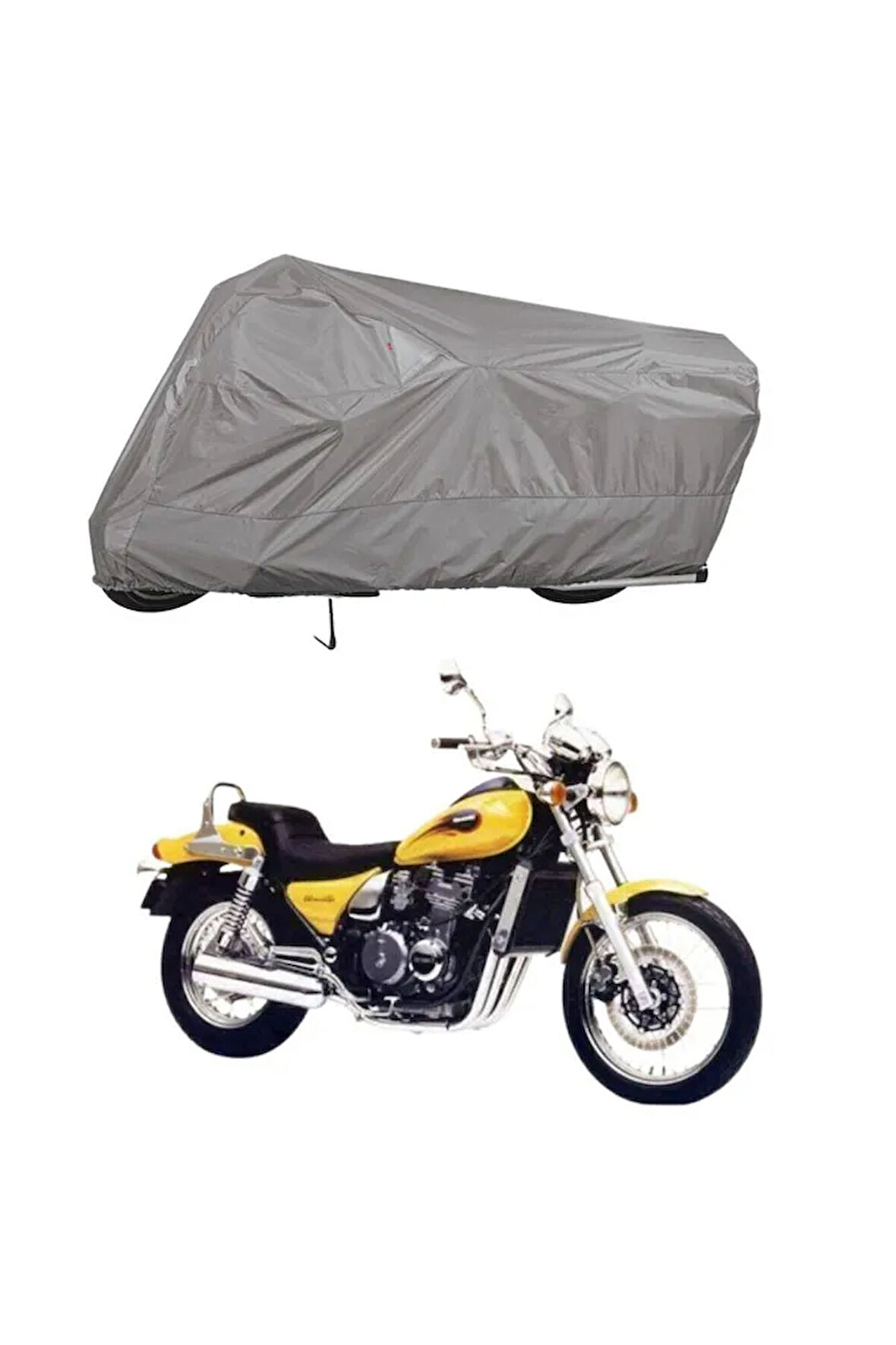 Kawasaki Zl 600 Arka Çanta   Bağlantı Tokalı  Uyumlu SolarBlock Prime Motosiklet Brandası Örtüsü