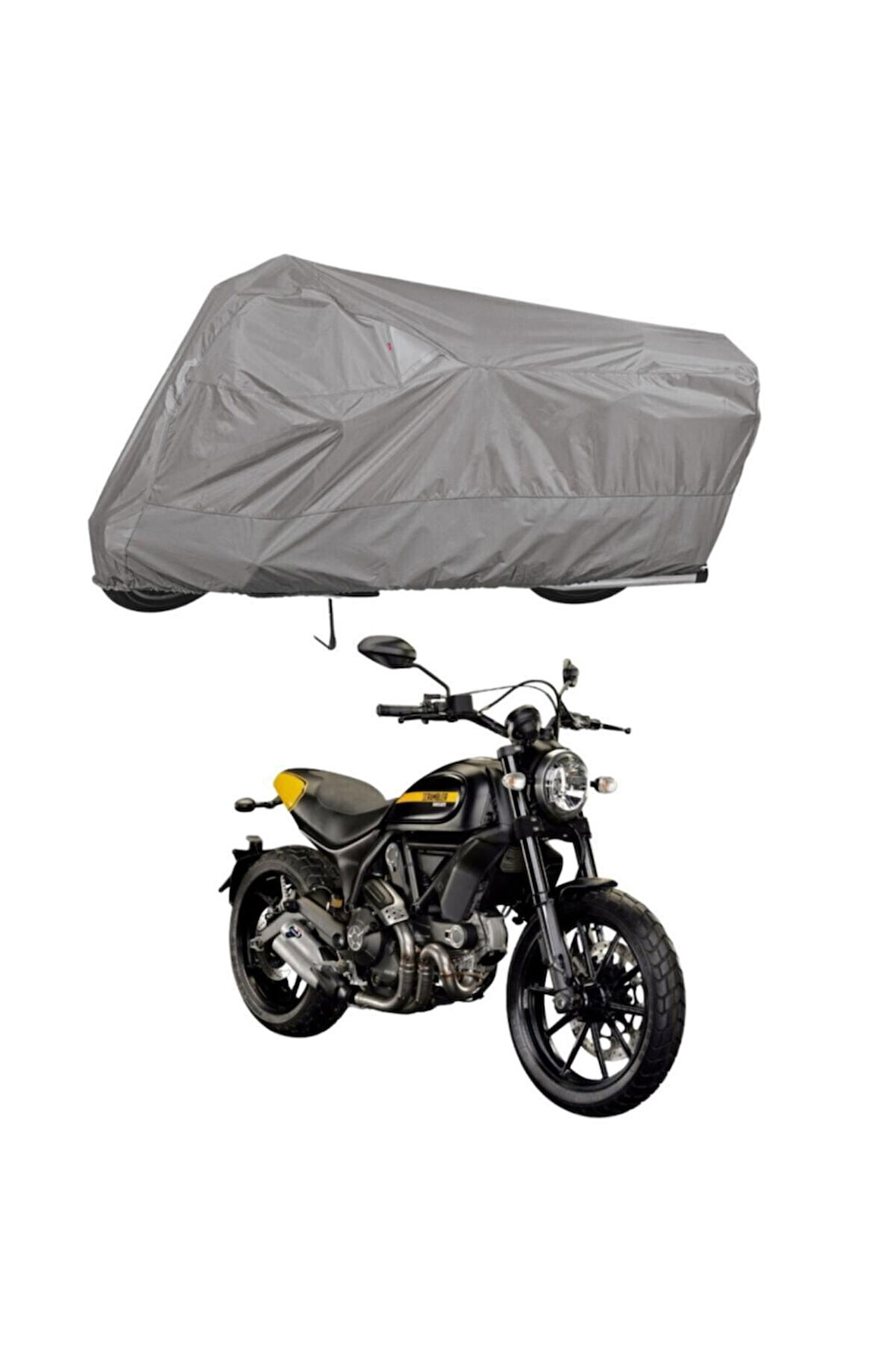 Ducati Scrambler Full Thorttle   Bağlantı Tokalı  Uyumlu SolarBlock Prime Motosiklet Brandası Örtüsü