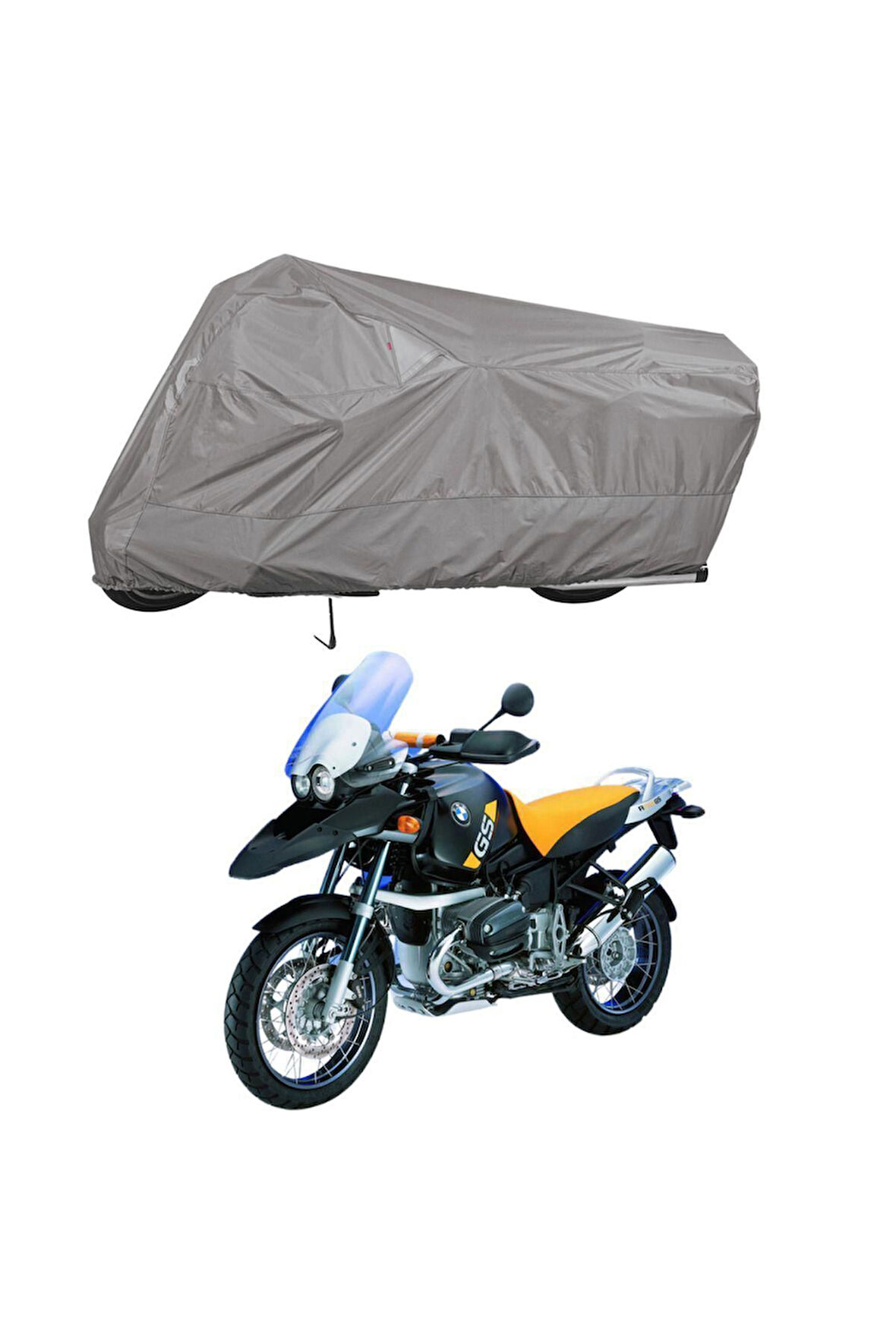 Bmw R1150 Gs Adventure Çantalı Bağlantı Tokalı  Uyumlu SolarBlock Prime Motosiklet Brandası Örtüsü