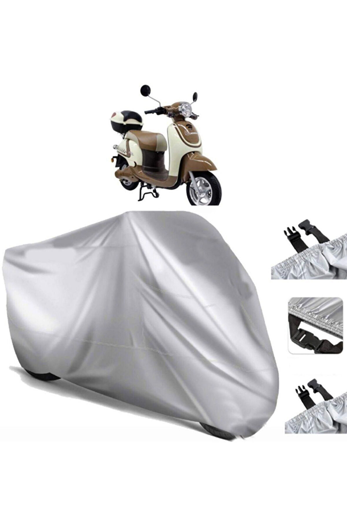 Mondial E-mon Classic Elektrikli Arka Çanta (bağlantı Tokalı) Uyumlu SolarBlock  Branda