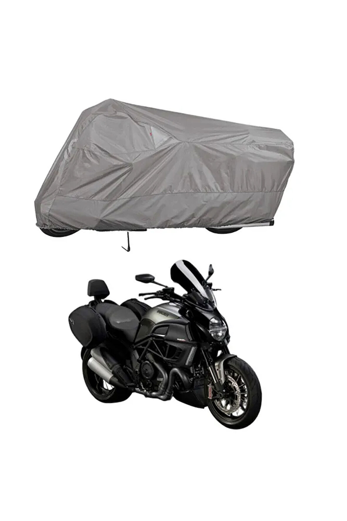 Ducati Diavel Strada Bağlantı Tokalı Uyumlu Solarblock Prime Motosiklet Brandası Örtüsü