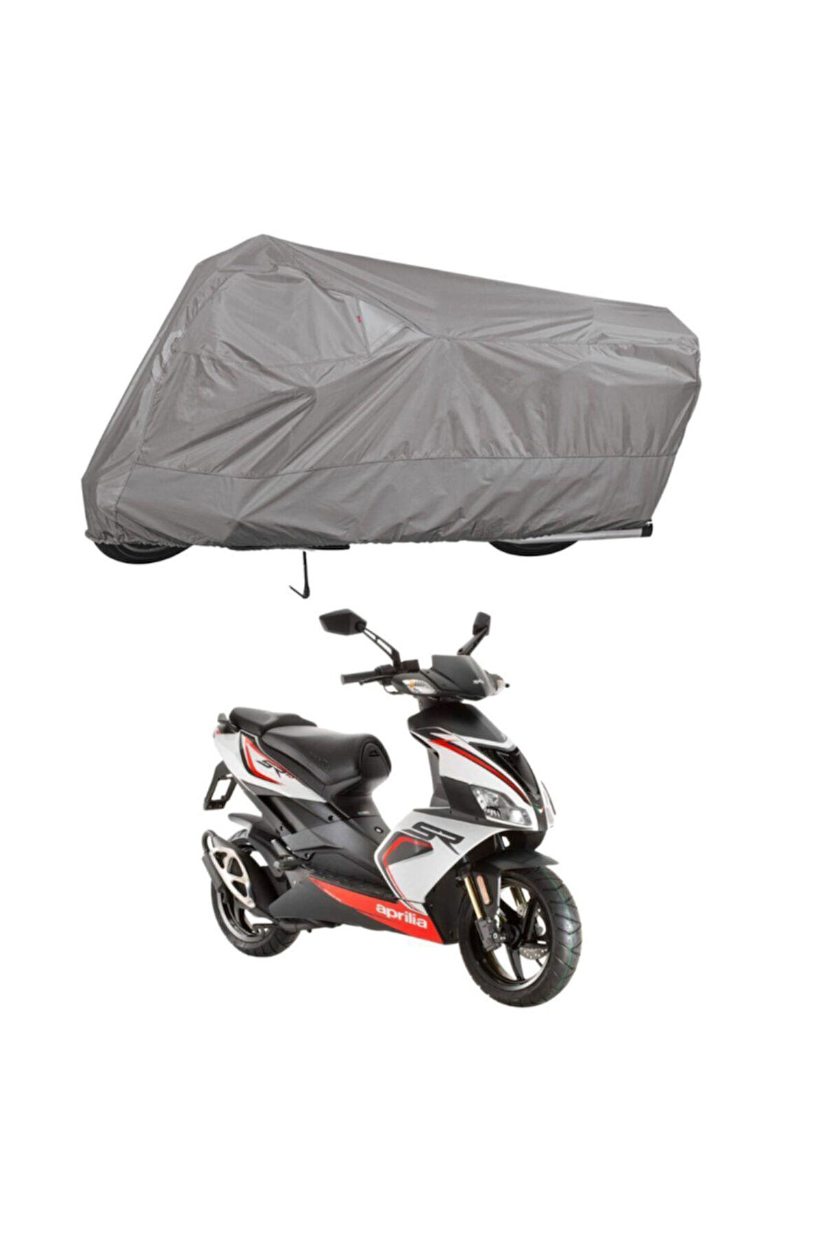 Uyumlu Aprilla Sr 150   Bağlantı Tokalı  Uyumlu SolarBlock Prime Motosiklet Brandası Örtüsü