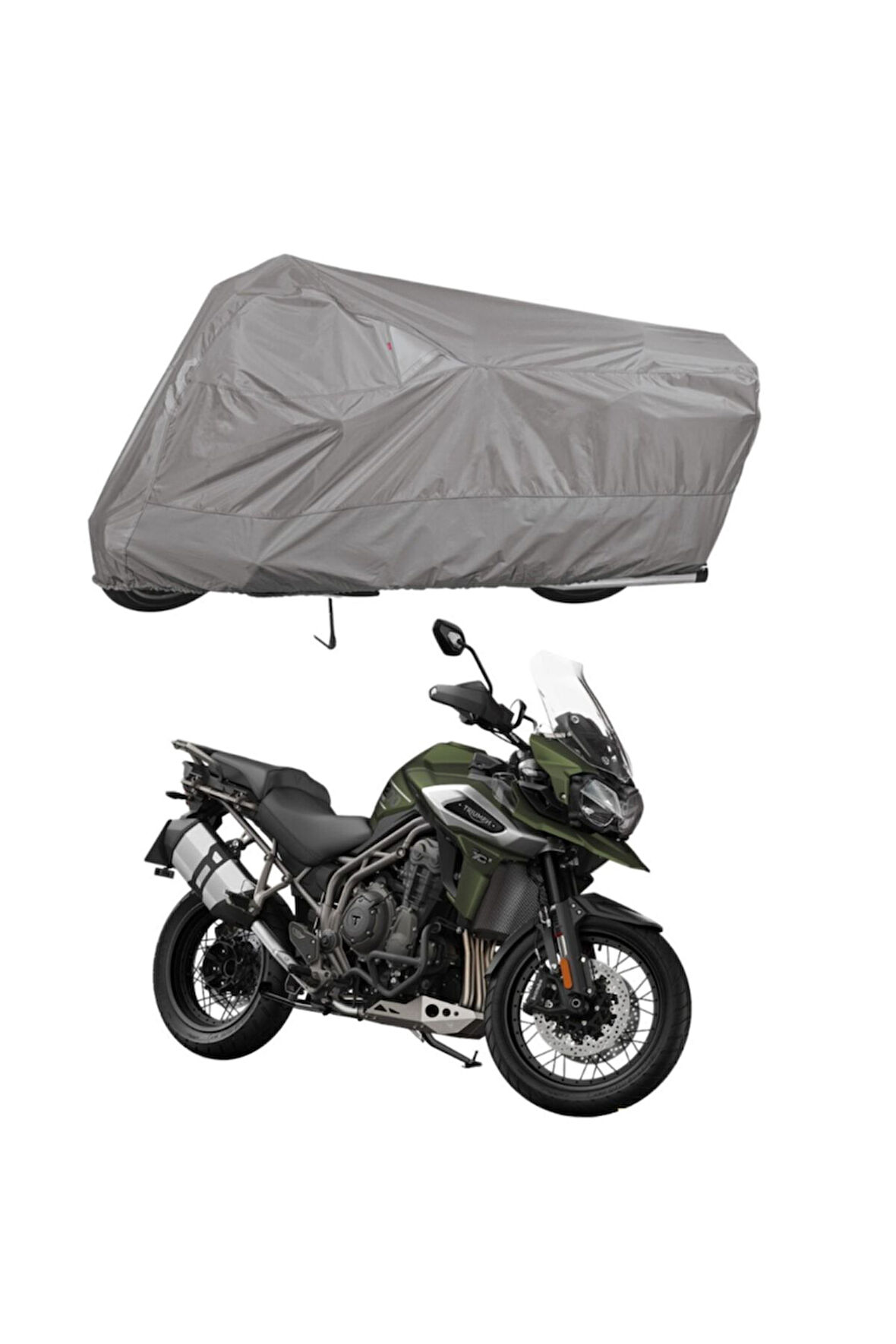 Triumph Tiger Explorer Xcx   Bağlantı Tokalı  Uyumlu SolarBlock Prime Motosiklet Brandası Örtüsü