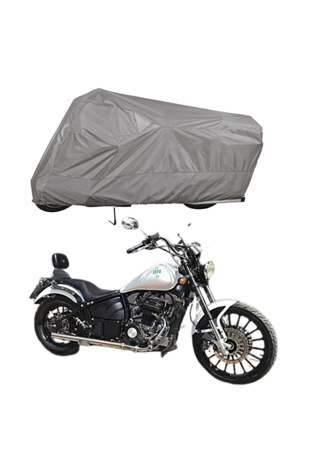 Regal Raptor Dd 250e-6c   Bağlantı Tokalı  Uyumlu SolarBlock Prime Motosiklet Brandası Örtüsü