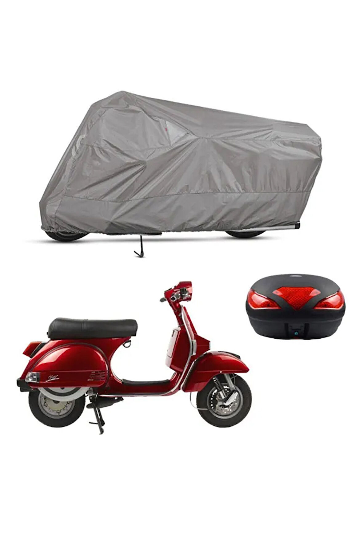 Lml Star 4arka Çanta   Bağlantı Tokalı  Uyumlu SolarBlock Prime Motosiklet Brandası Örtüsü