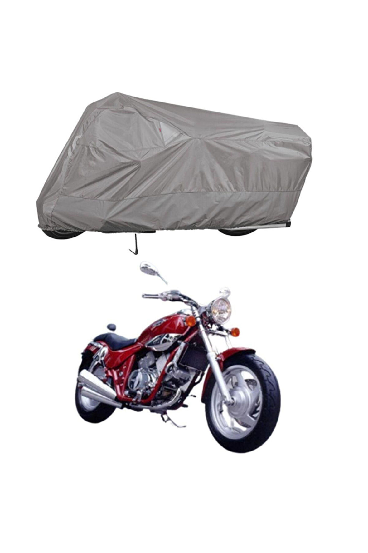 Ramzey Qm 250  Bağlantı Tokalı  Uyumlu SolarBlock Prime Motosiklet Brandası Örtüsü