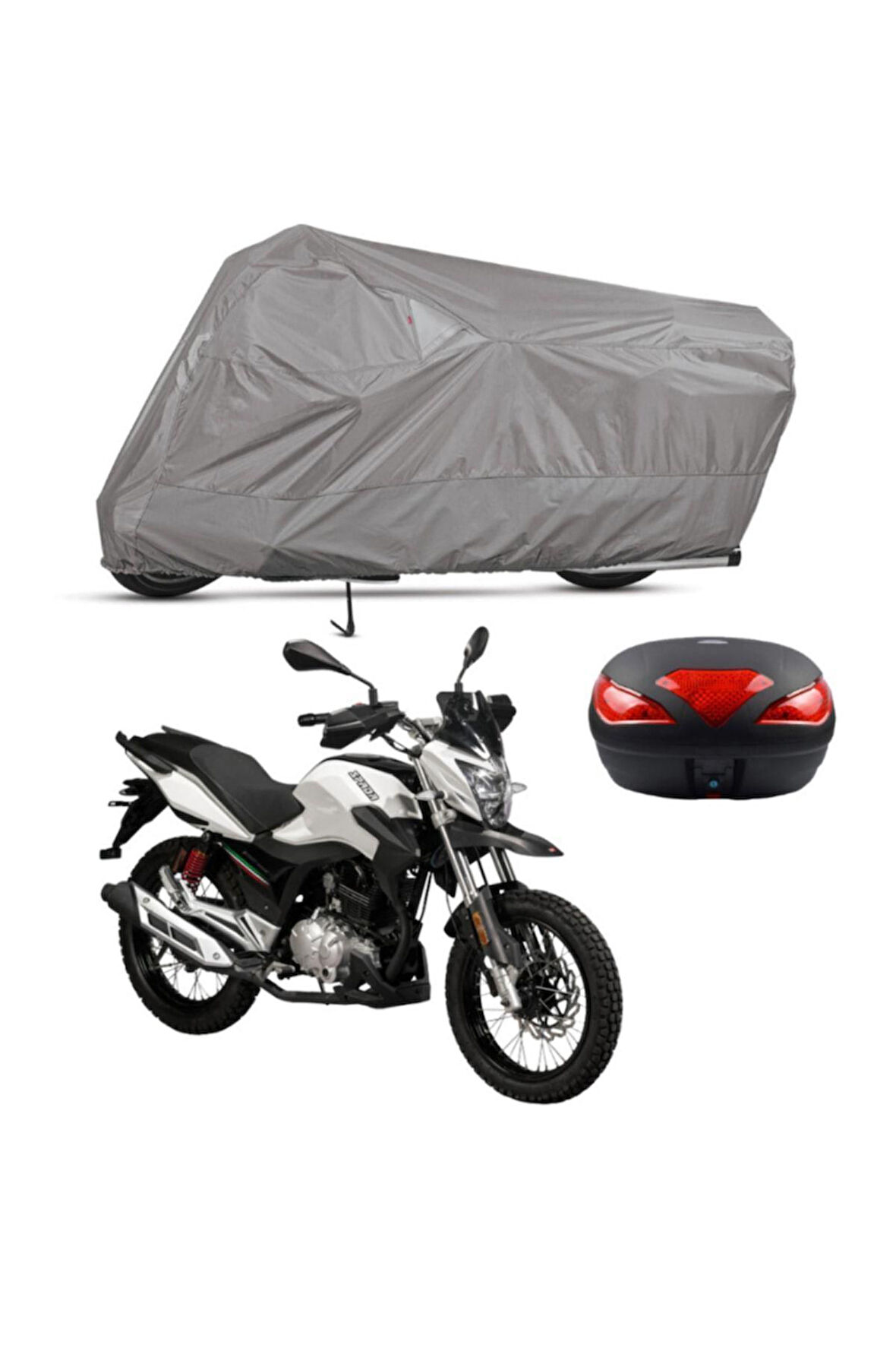 Spada Anton 150 Arka Çanta   Bağlantı Tokalı  Uyumlu SolarBlock Prime Motosiklet Brandası Örtüsü