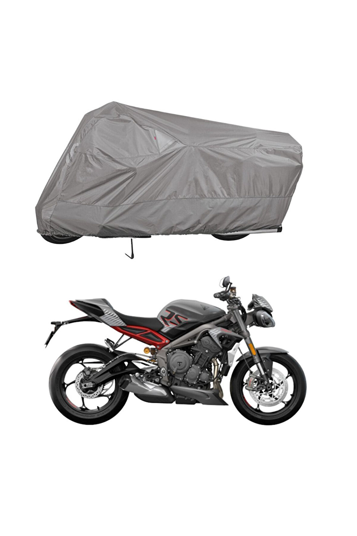 Triumph Street Triple Bağlantı Tokalı  Uyumlu SolarBlock Prime Motosiklet Brandası Örtüsü