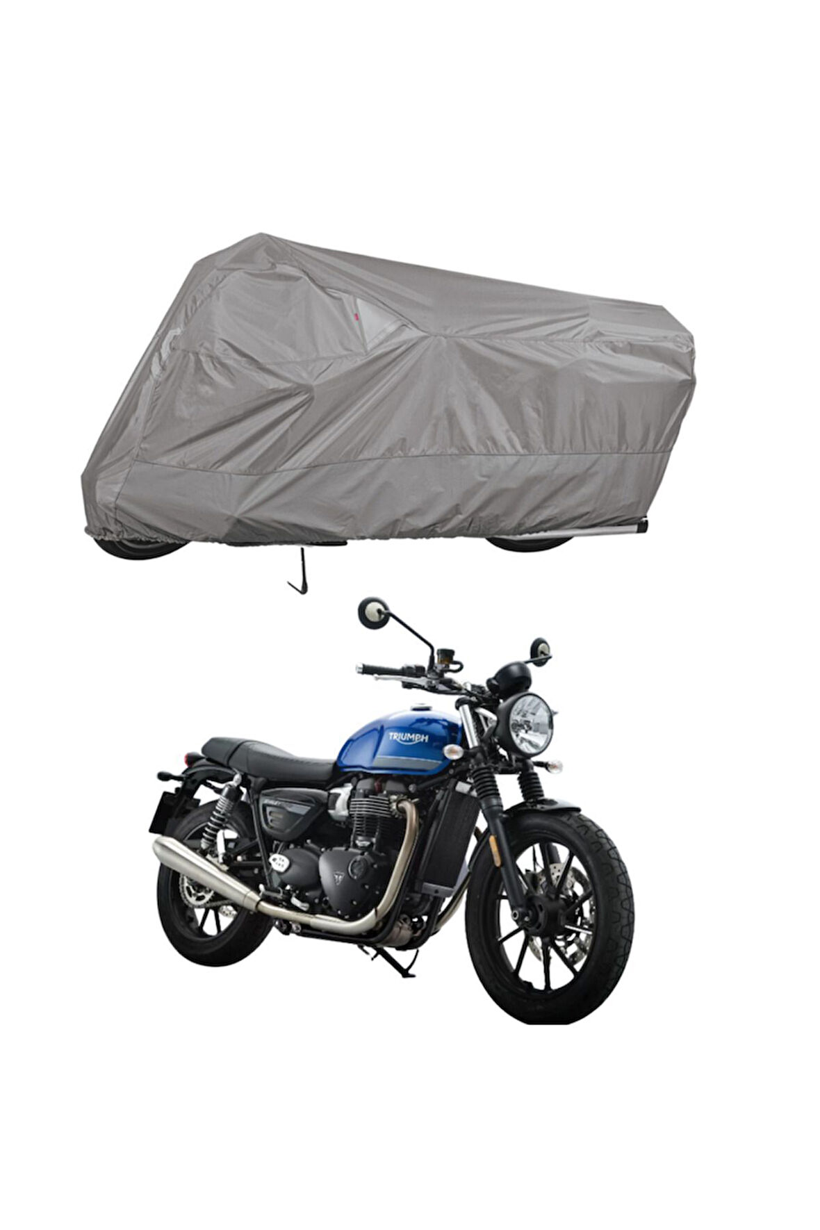 Triumph Street Twin  Bağlantı Tokalı  Uyumlu SolarBlock Prime Motosiklet Brandası Örtüsü