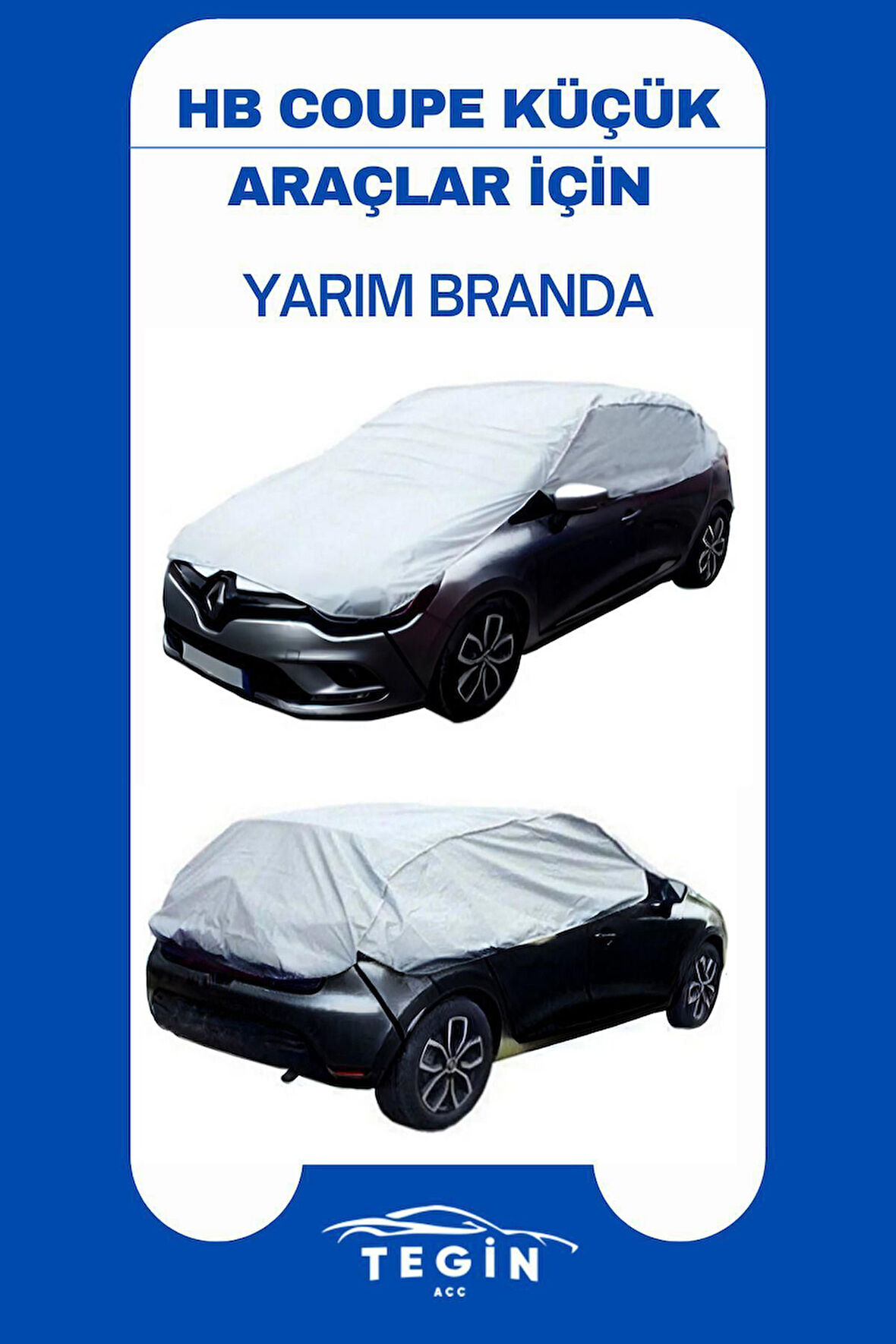 Toyota  Corolla 2019 Ve Sonrası Hatchback Uyumlu SolarBlock Yarım Araba Brandası