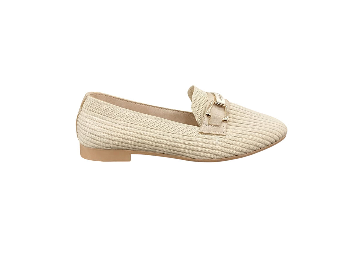 Merry Pace 883120Z Geçme Taşlı Günlük Kadın Triko Babet