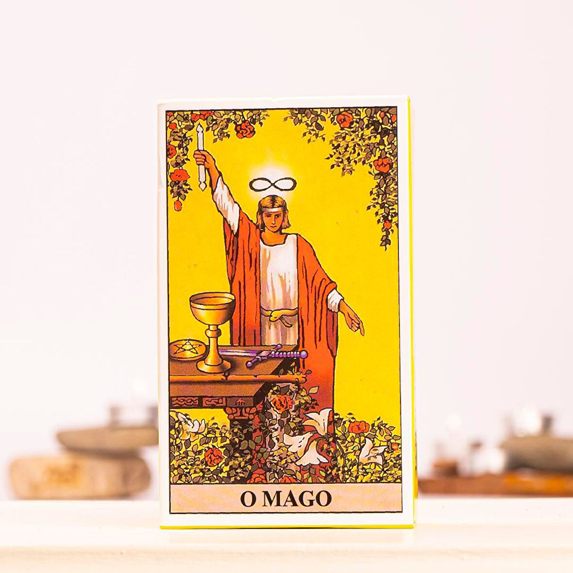 The Rider - Waite O Mago Tarot Deck Tarot Kart Destesi
