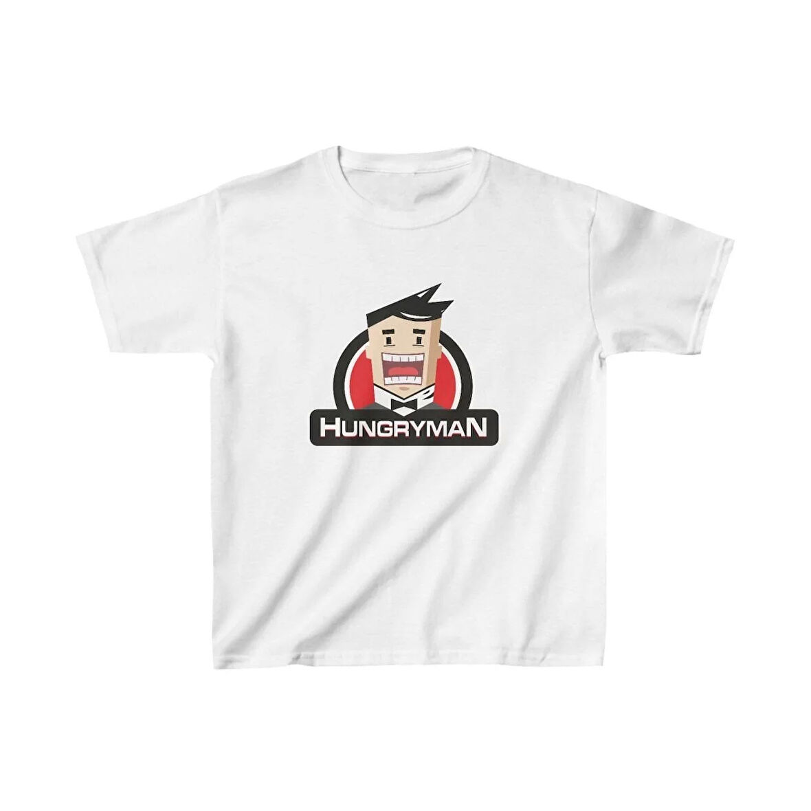 Unisex Çocuk Baskılı T-Shirt - Beyaz