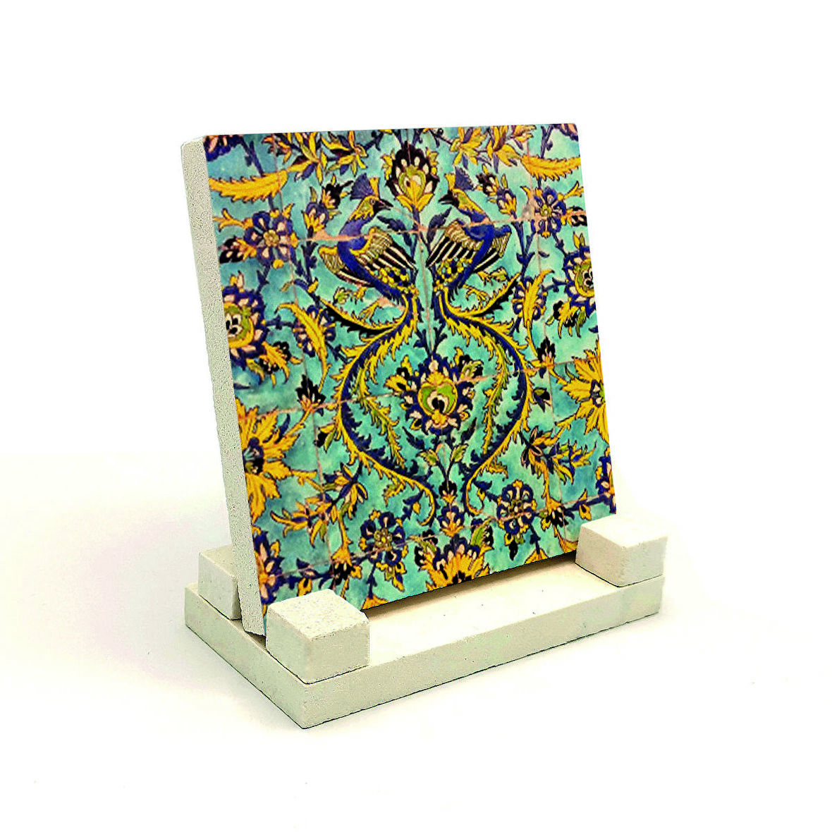  Vank Katedrali (İsfahan, İran) DeseniBaskılı Doğaltaş Masaüstlük