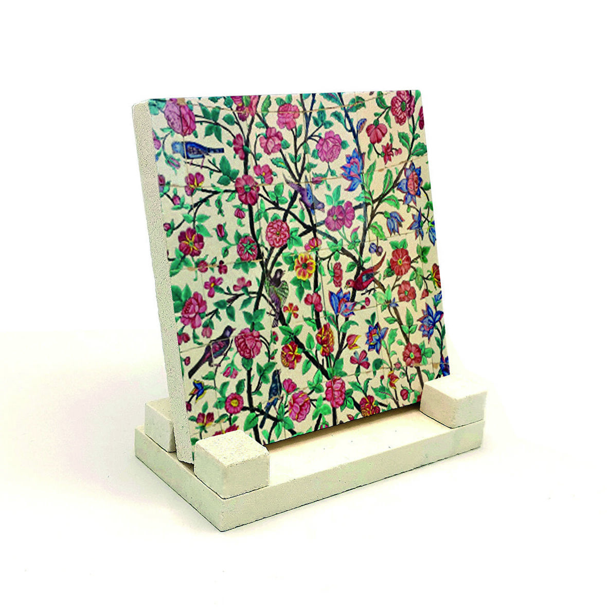 İran Çinisi (Sa'di-yi Şirazi Türbesi)Baskılı Doğaltaş Masaüstlük