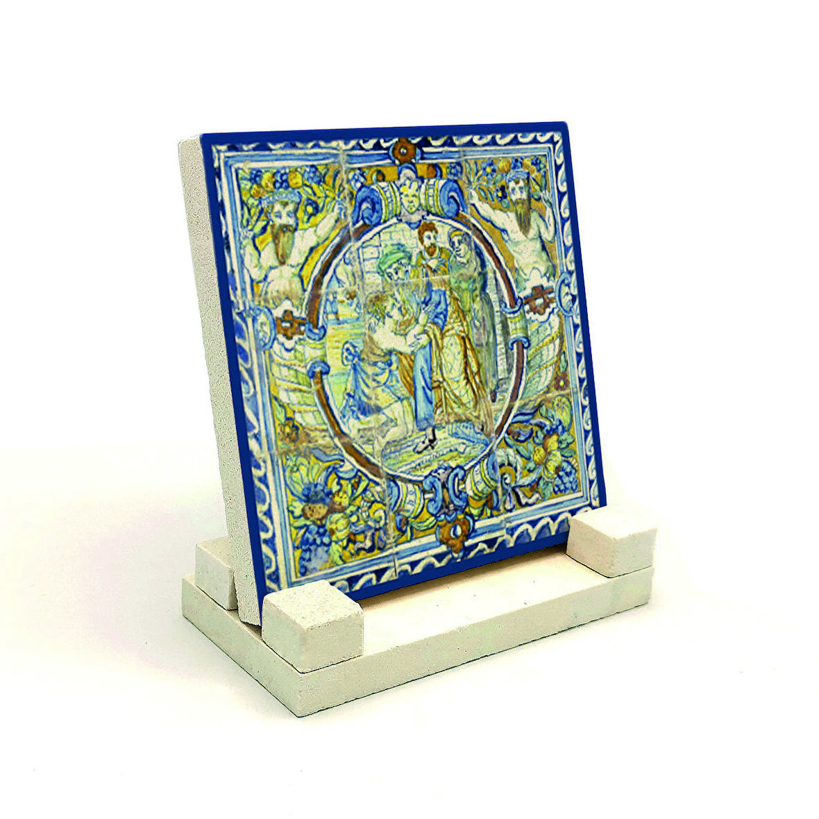 Hollanda ÇinisiBaskılı Doğaltaş Masaüstlük