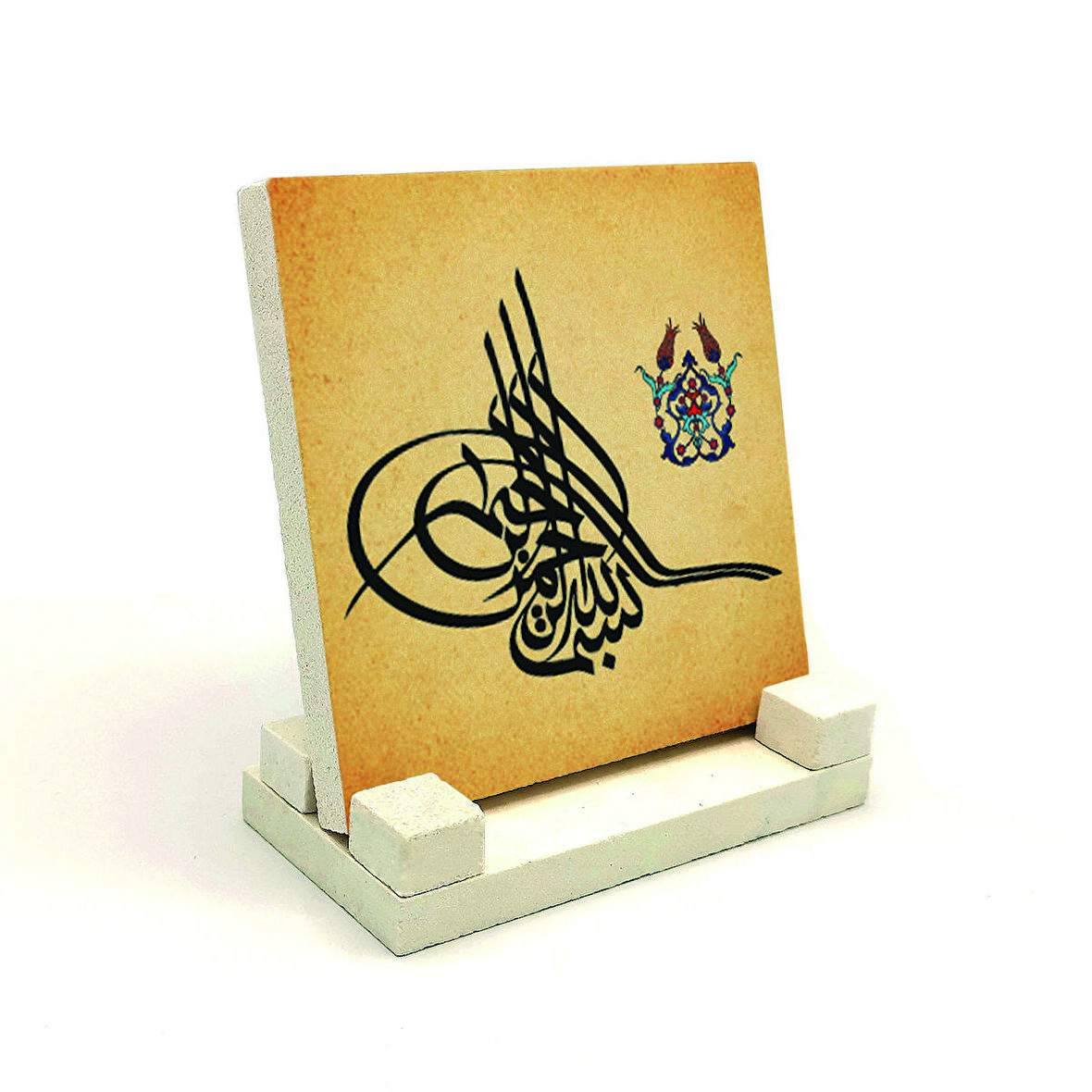 BesmeleYazılı Doğaltaş Masaüstlük