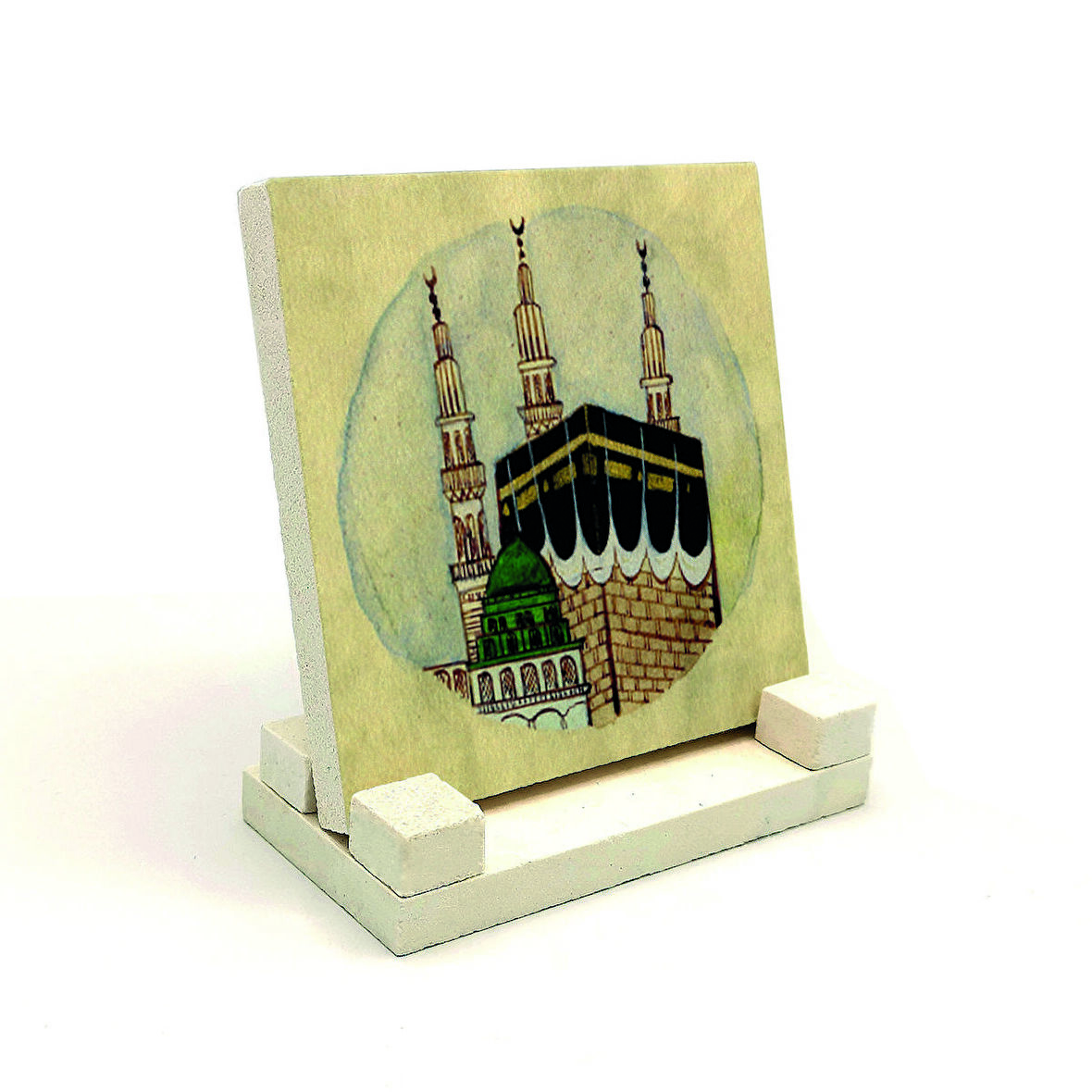 Kabe Görseli Baskılı Doğaltaş Masaüstlük