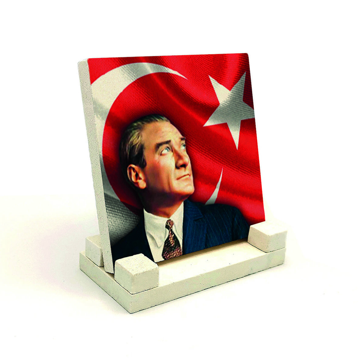 AtatürkBaskılı Doğaltaş Masaüstlük