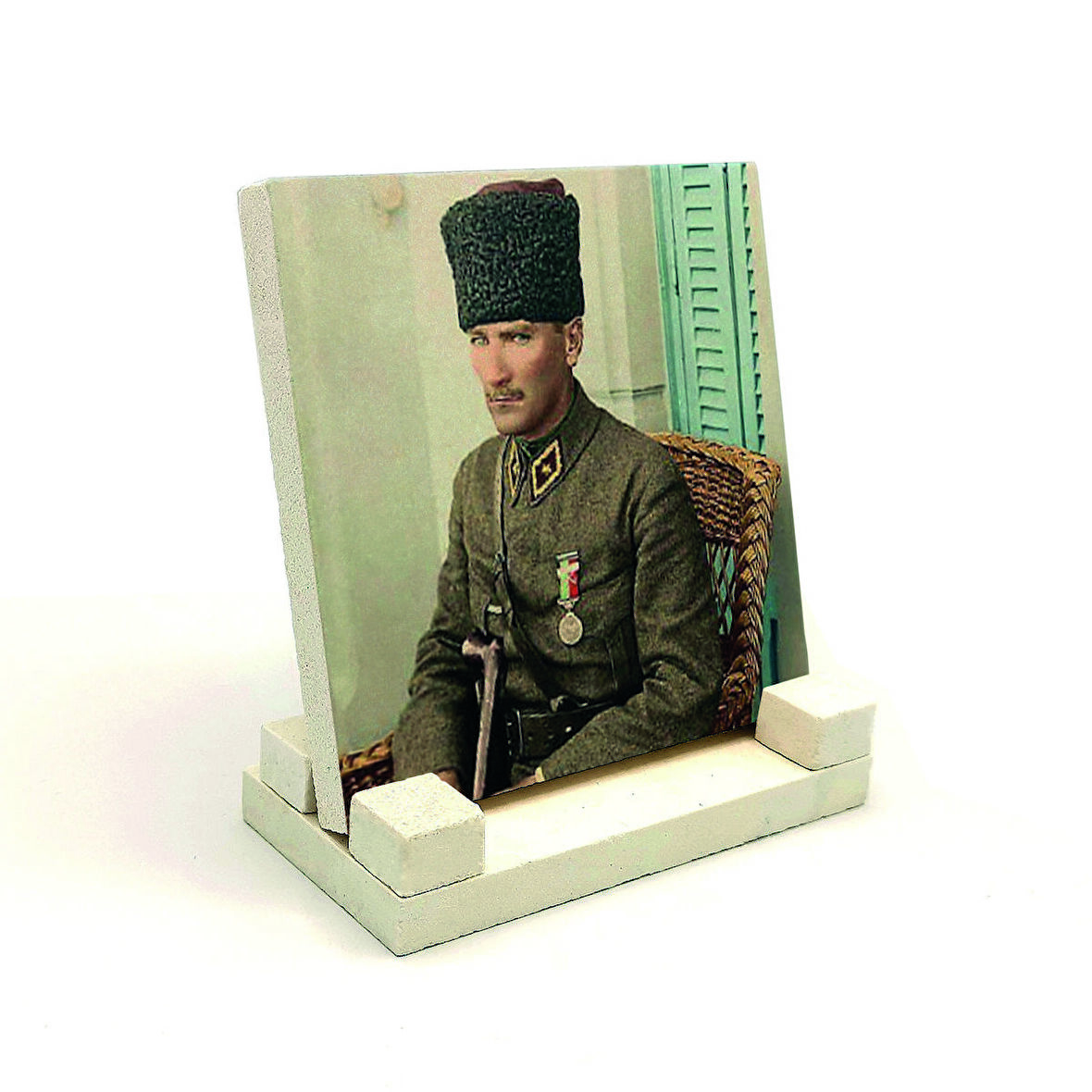 AtatürkBaskılı Doğaltaş Masaüstlük