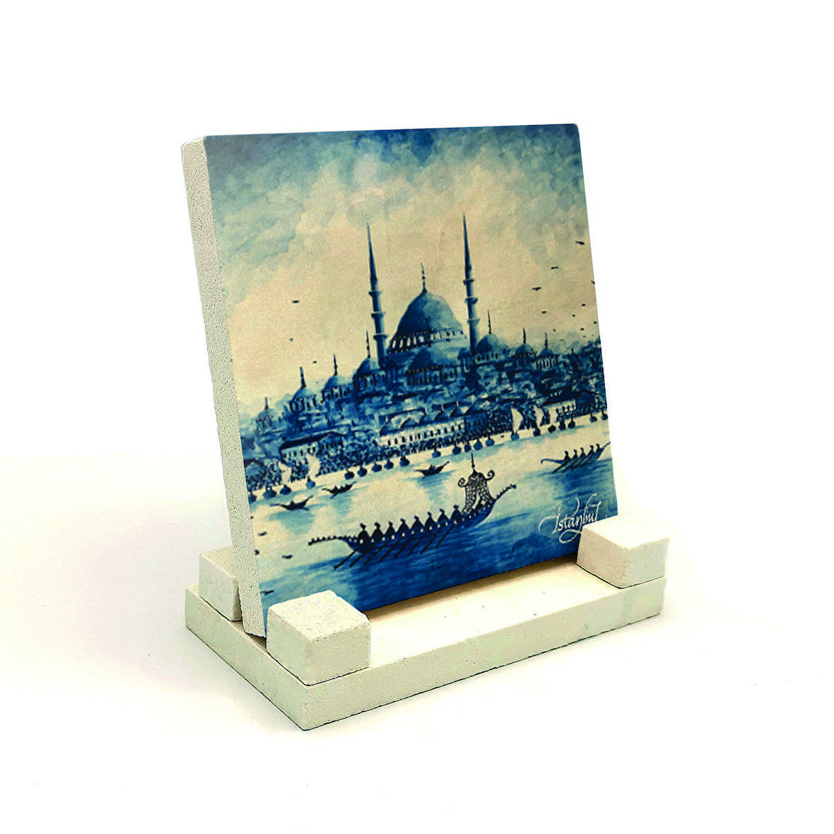 Eminönü Yeni CamiiBaskılı Doğaltaş Masaüstlük