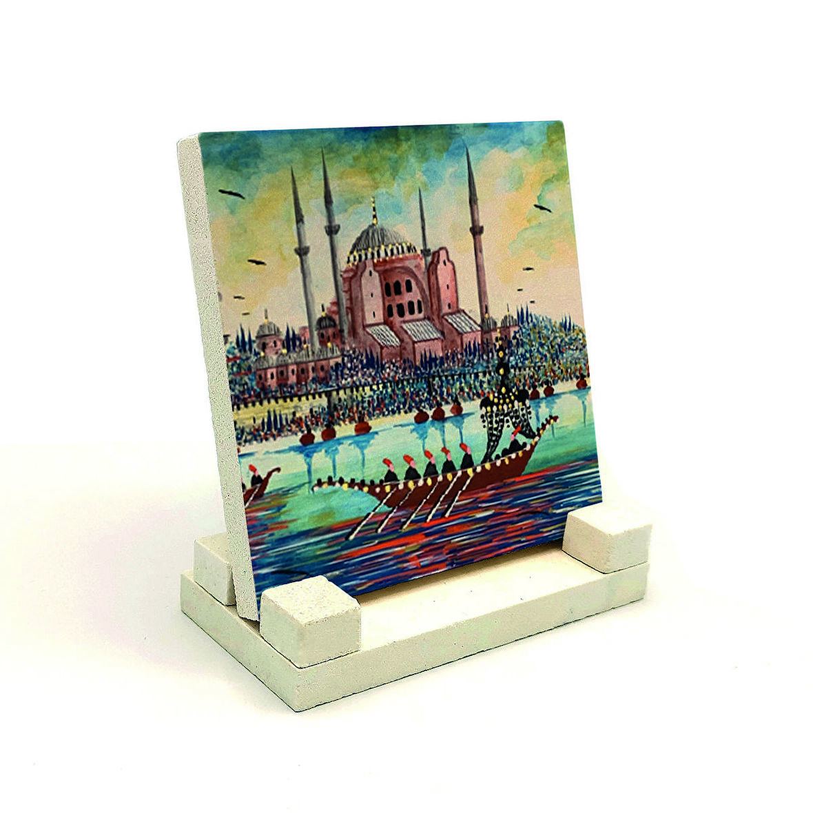 Ayasofya Camii Baskılı Doğaltaş Masaüstlük