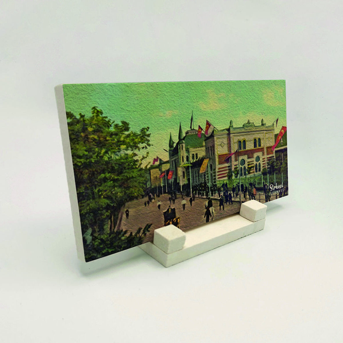 SirkeciBaskılı Doğaltaş Masaüstlük